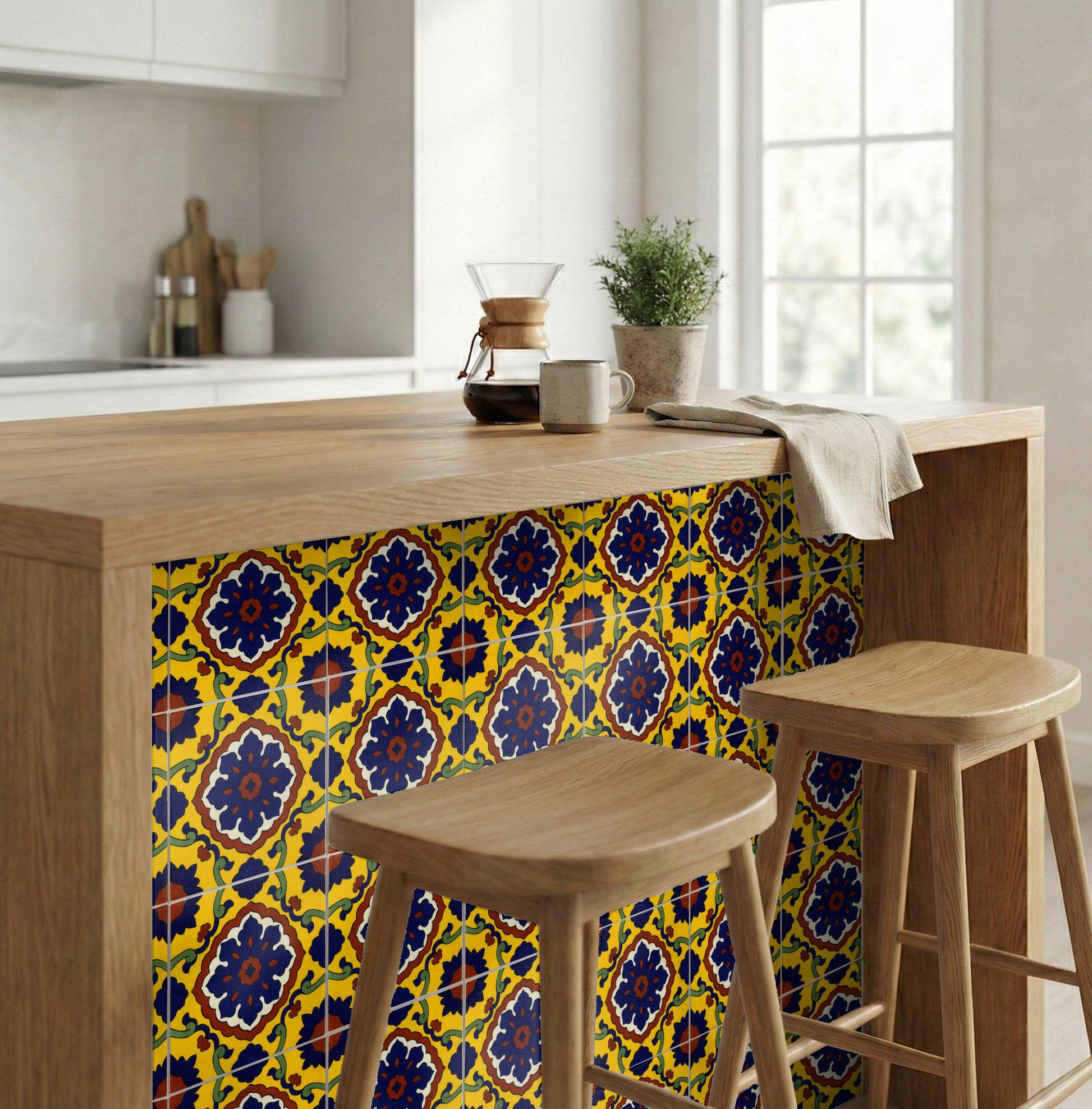 Fliese Mexikanische Talavera · Talavera-Volkskunst-Farben