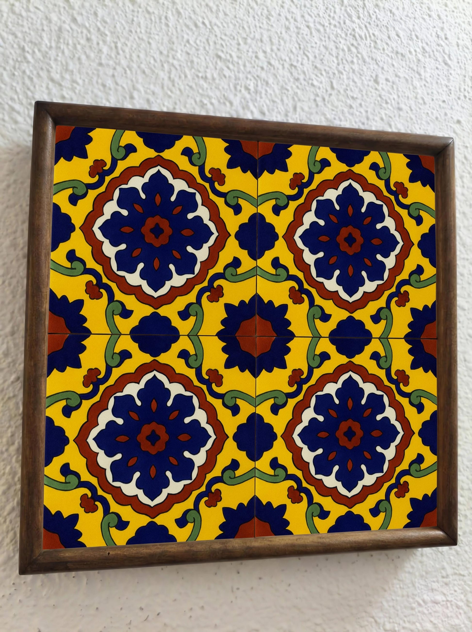 Fliese Mexikanische Talavera · Talavera-Volkskunst-Farben