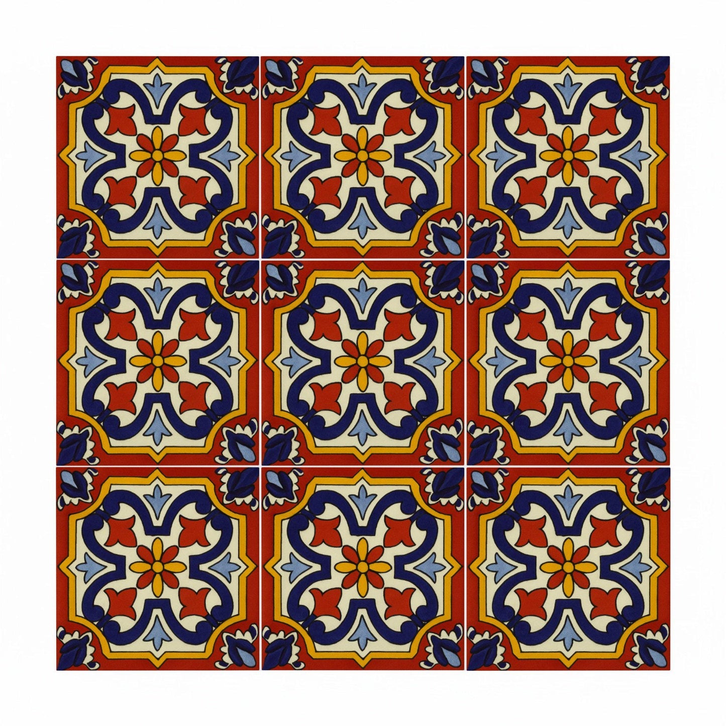 Azulejo Talavera Mexicaine — Style Talavera Mexicaine