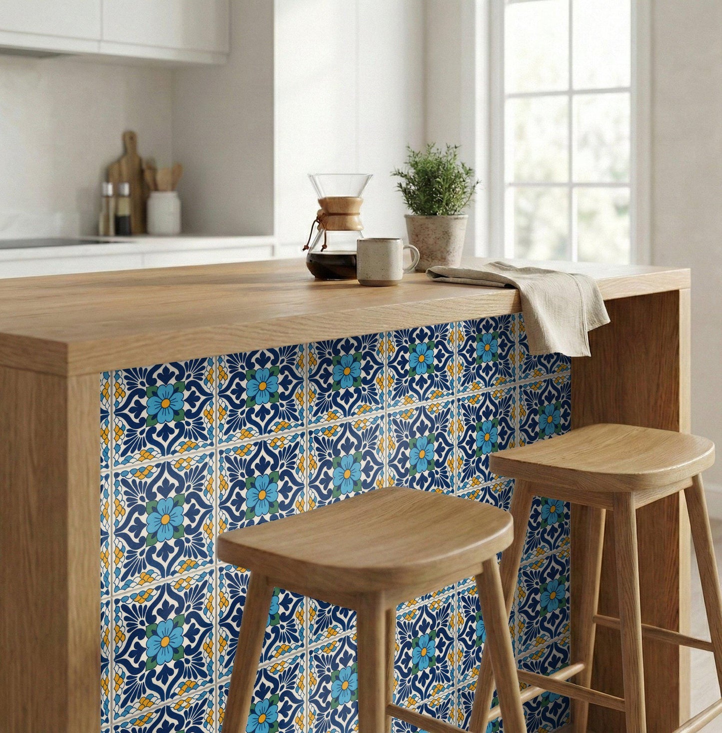 Fliese Mexikanische Talavera · Talavera-Volkskunst-Farben