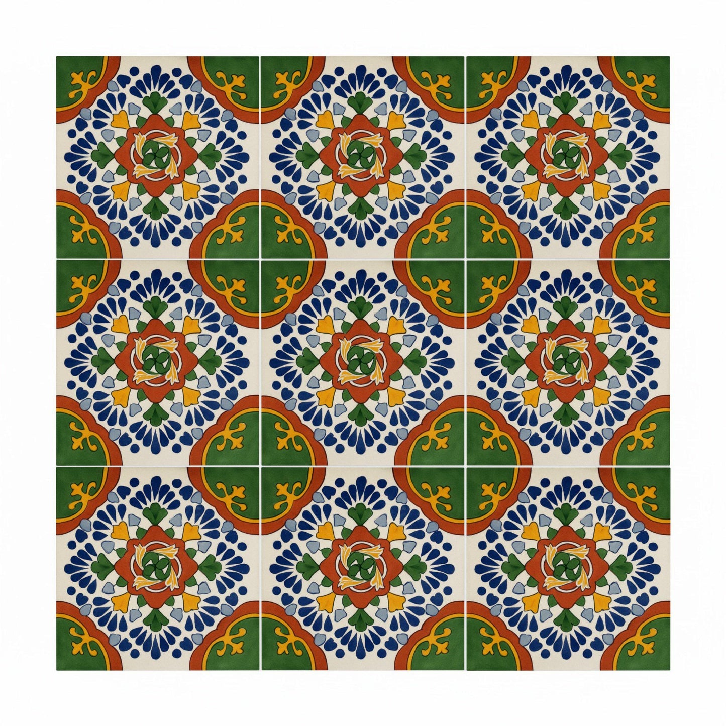 Ceramic Tile Mexican Talavera — Mexican Talavera Style