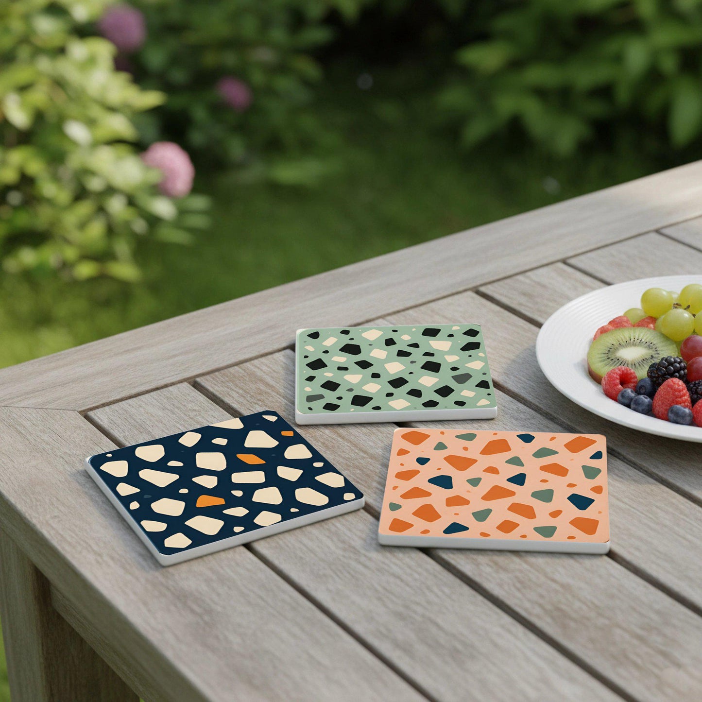 Sottobicchieri Terrazo — Set da Tavola per Amanti del Design
