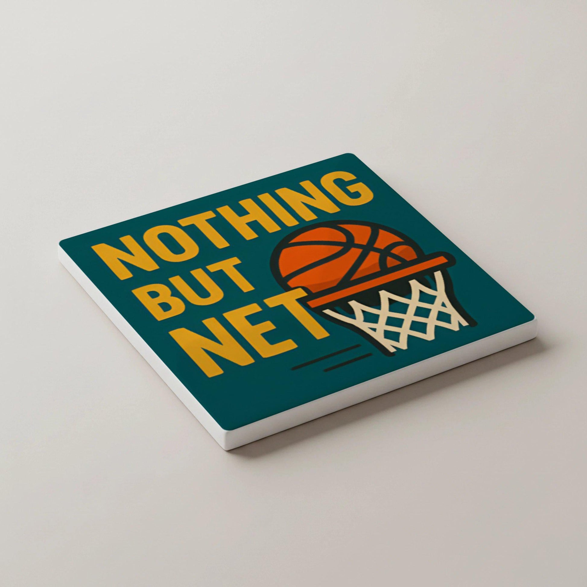 Baloncesto — Set di Sottobicchieri in Ceramica · Set da Tavola per Amanti del Design