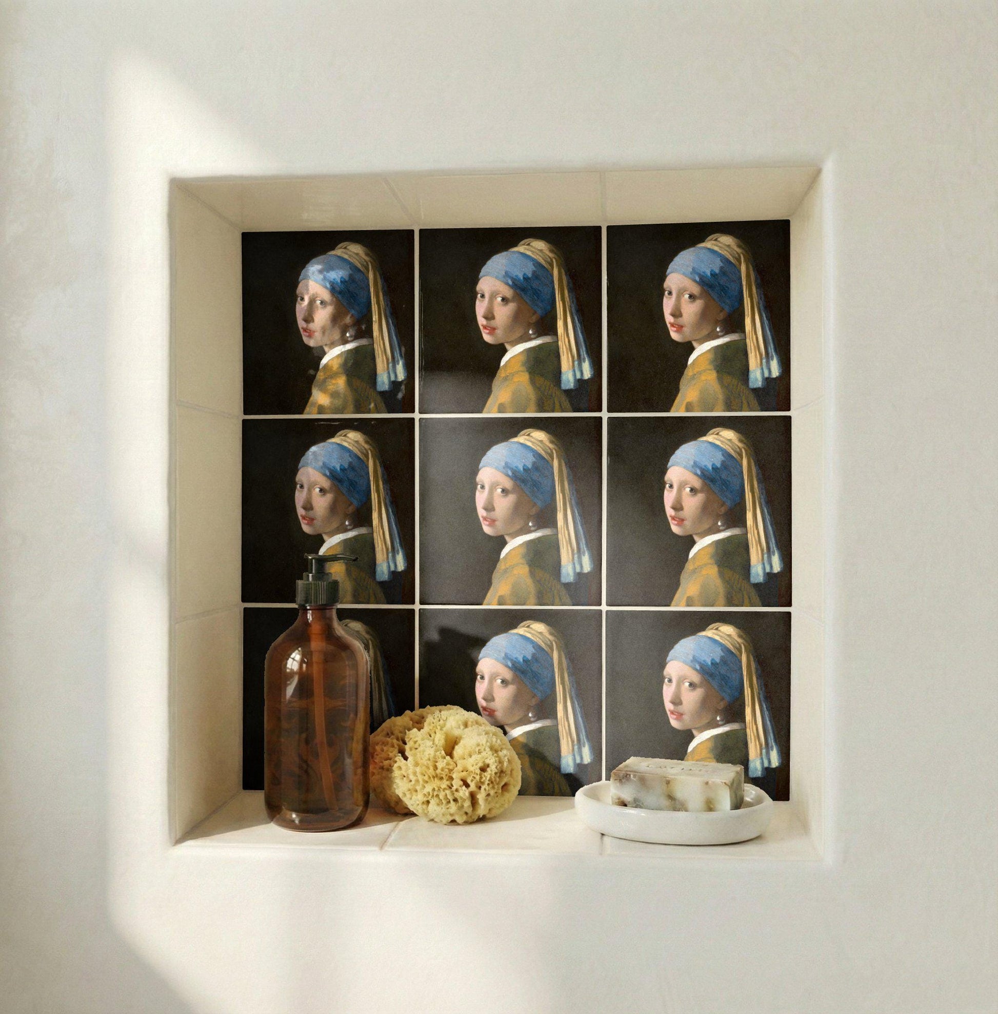 Azulejo La joven de la perla