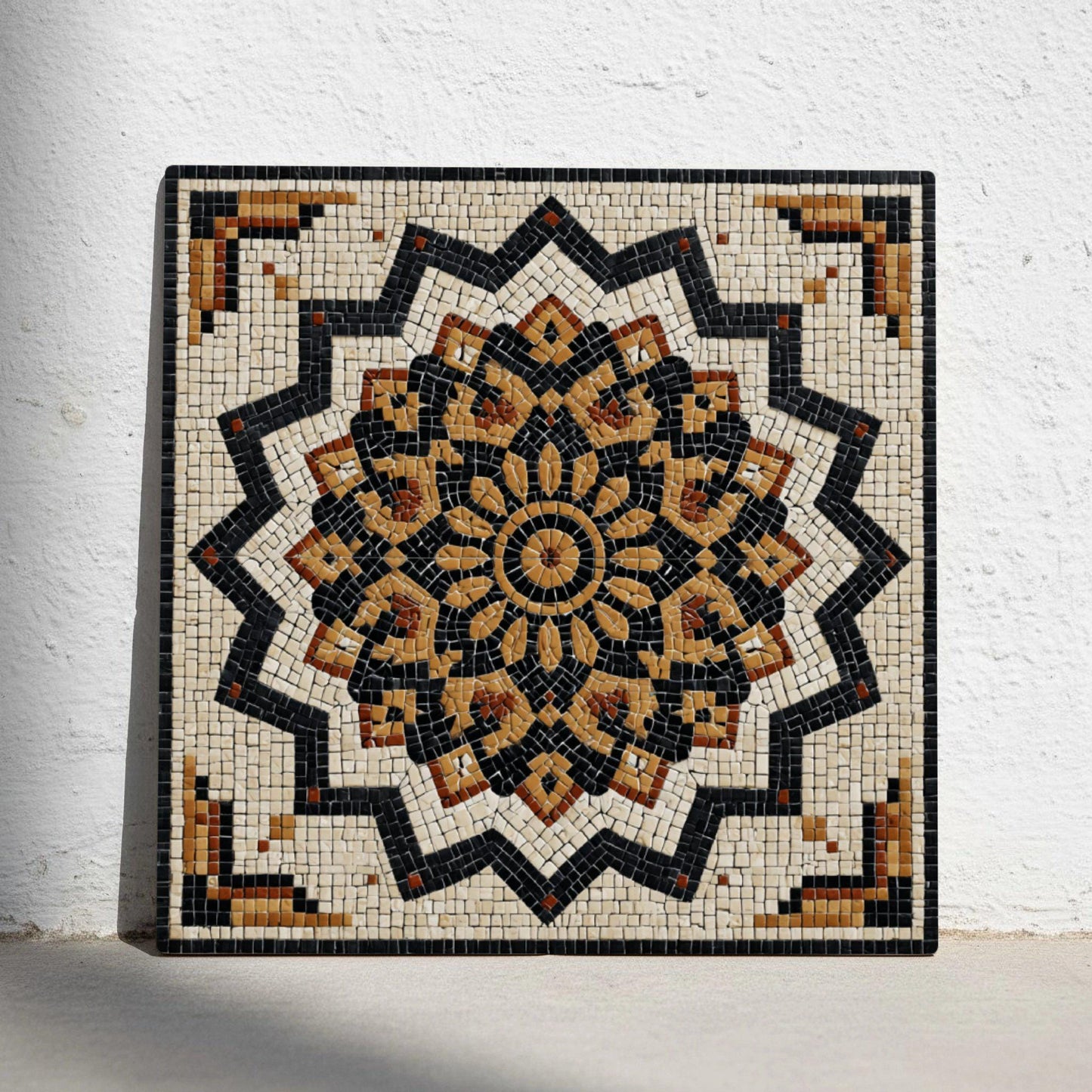 Sarajevo Mosaic — Geometric Pattern Ceramic Tile
