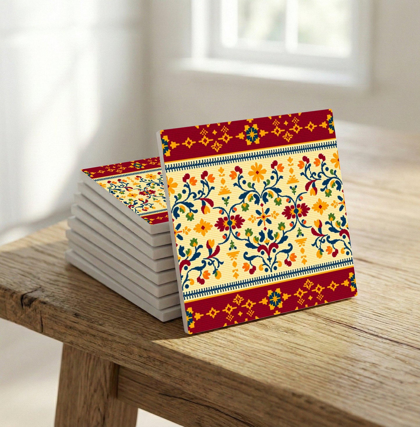 Fliese Persian Floral · Geometrisches Muster