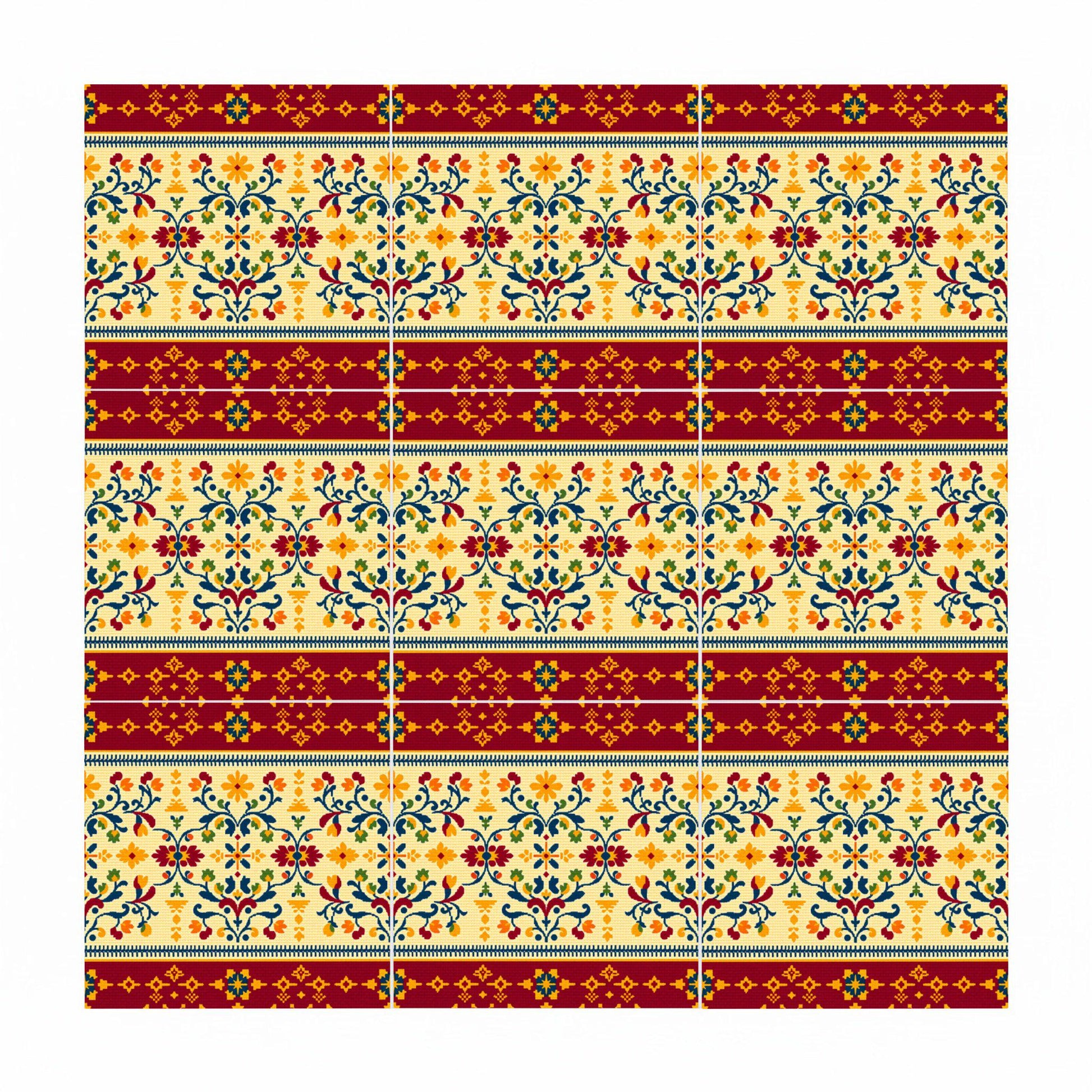 Fliese Persian Floral · Geometrisches Muster