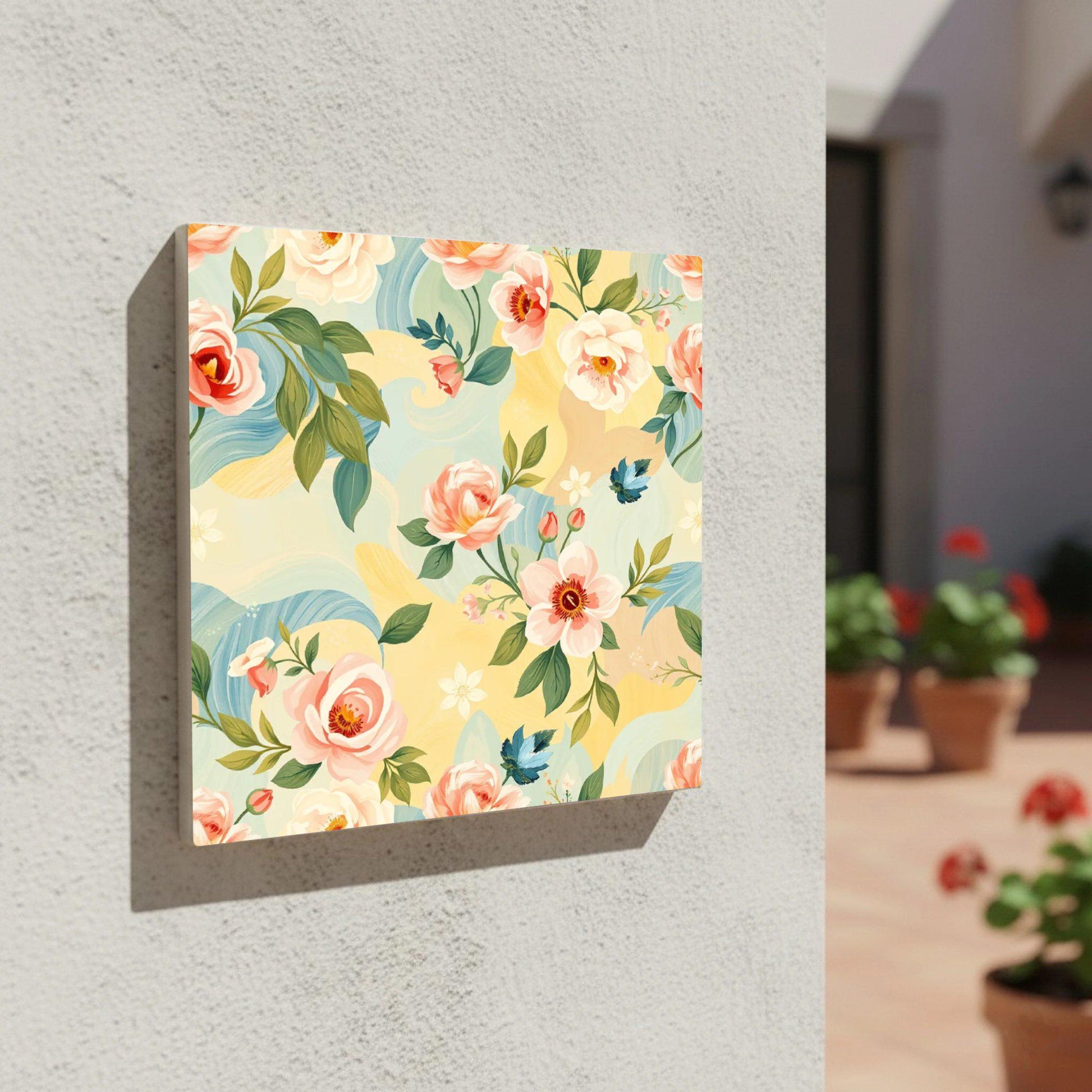 Azulejo Pastel floral