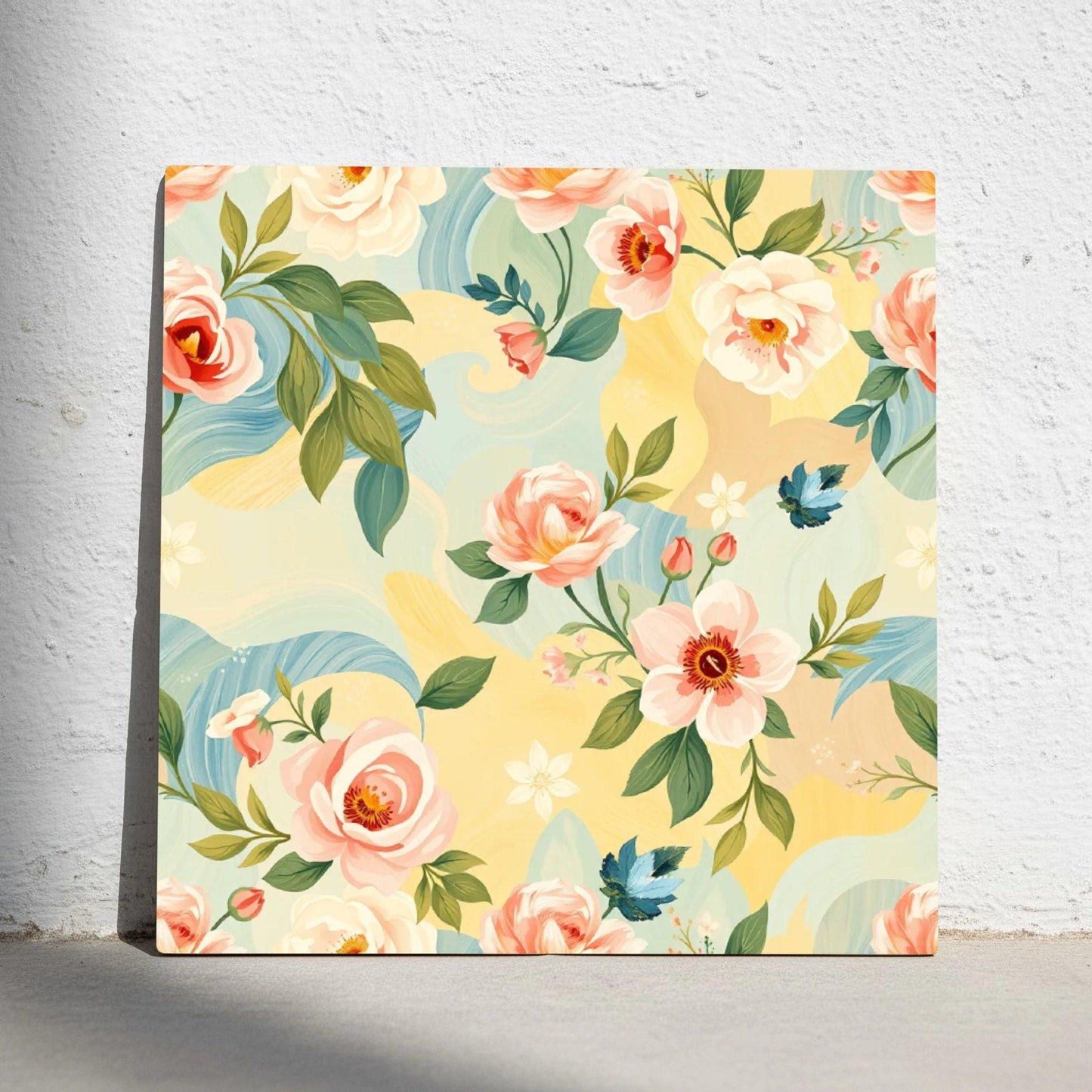 Azulejo Pastel floral