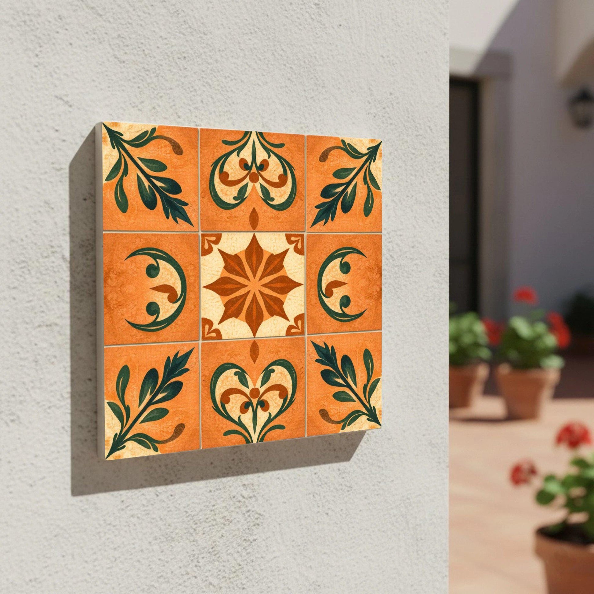 Sassari Sardegna — Contemporary Geometric Décor Decorative Tile