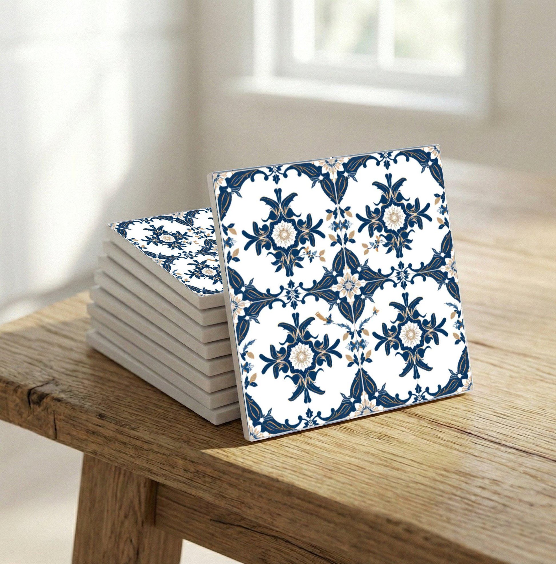 Milan Neoclassical · Ceramic Wall Tile — Landmark Travel Tile