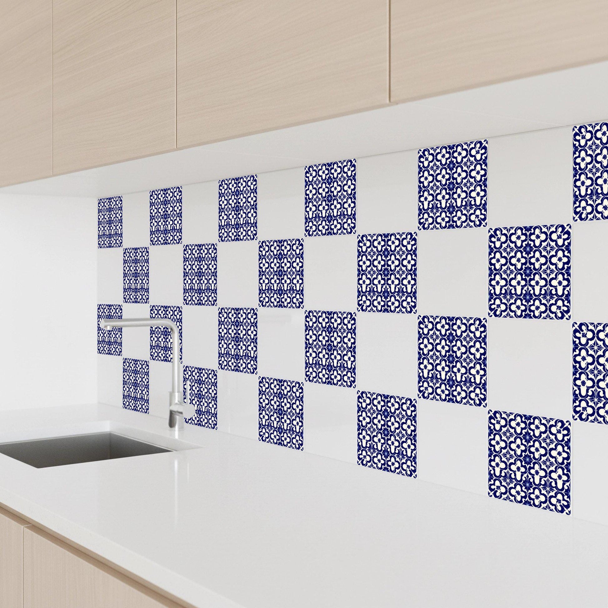 Carreau Cobalto Azulejo · Ornement Style Vintage