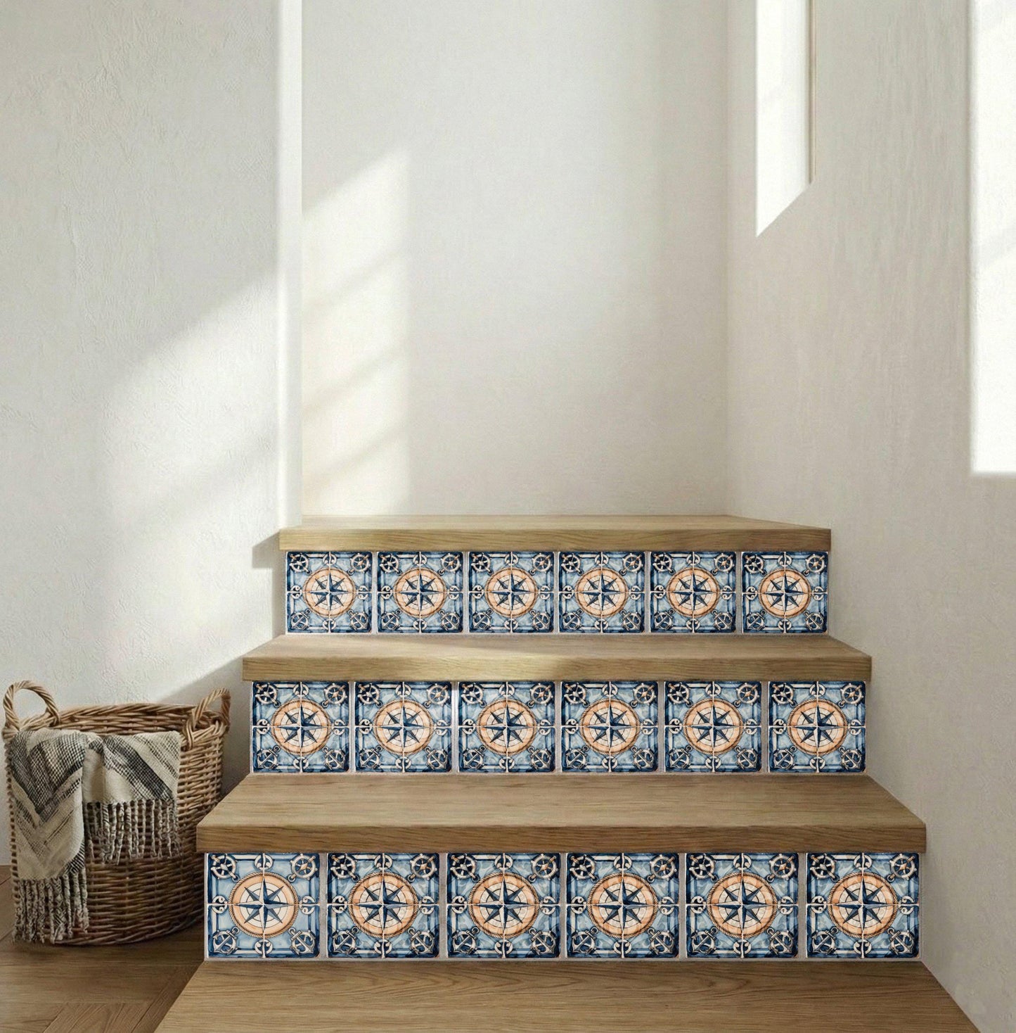 Azulejo Atlántico rosa de los vientos