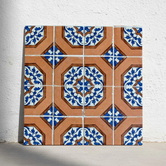 Azulejo Terracota celosía