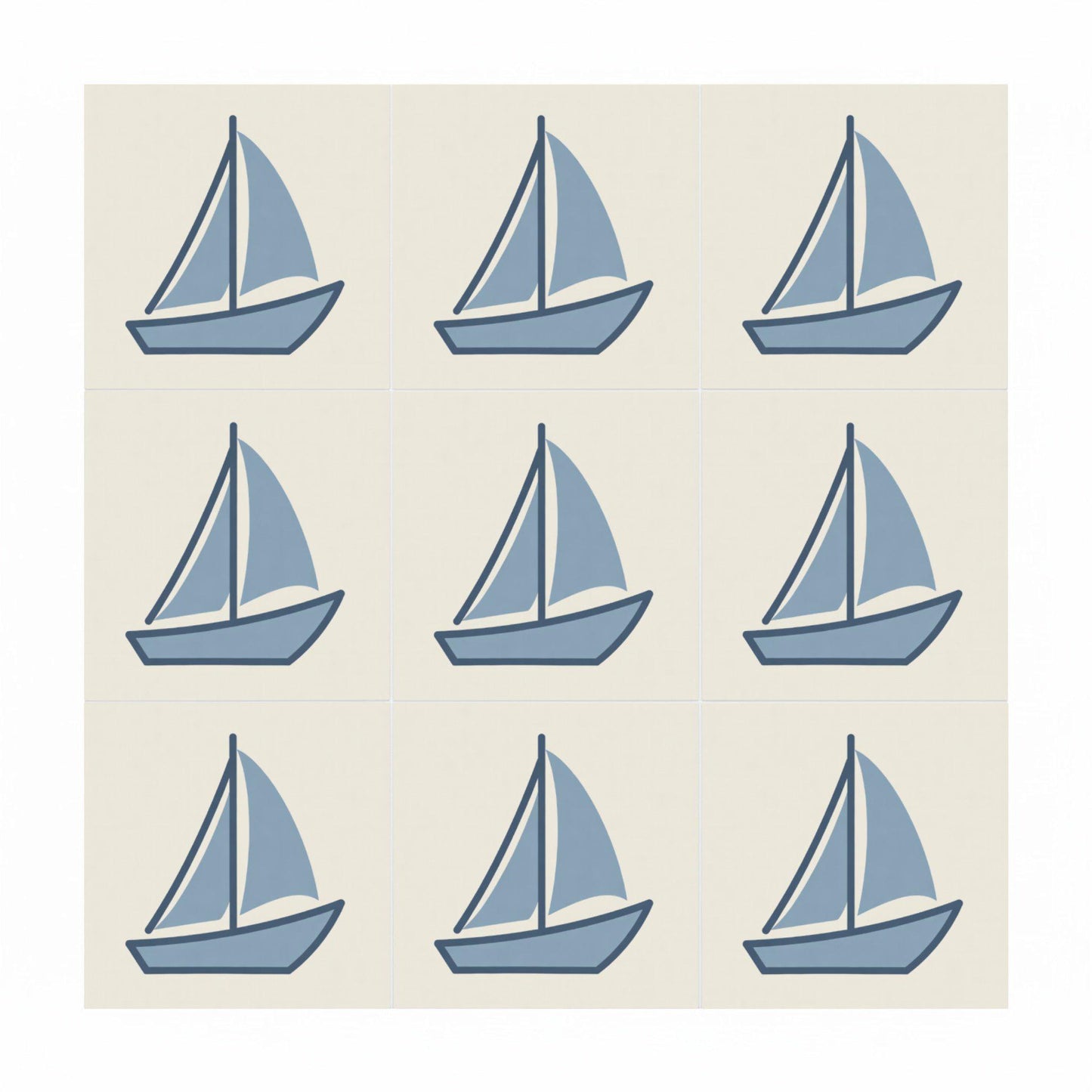 Azulejo Velero minimalista