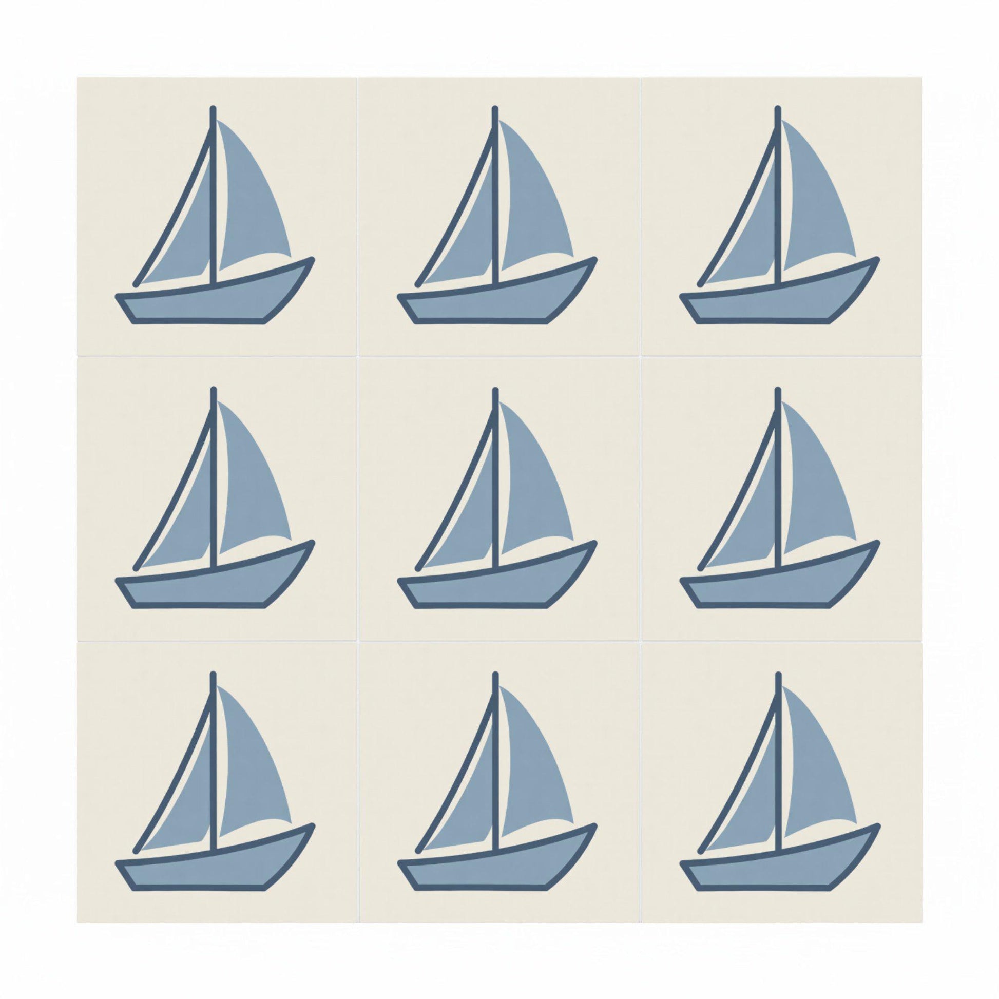 Azulejo Velero minimalista