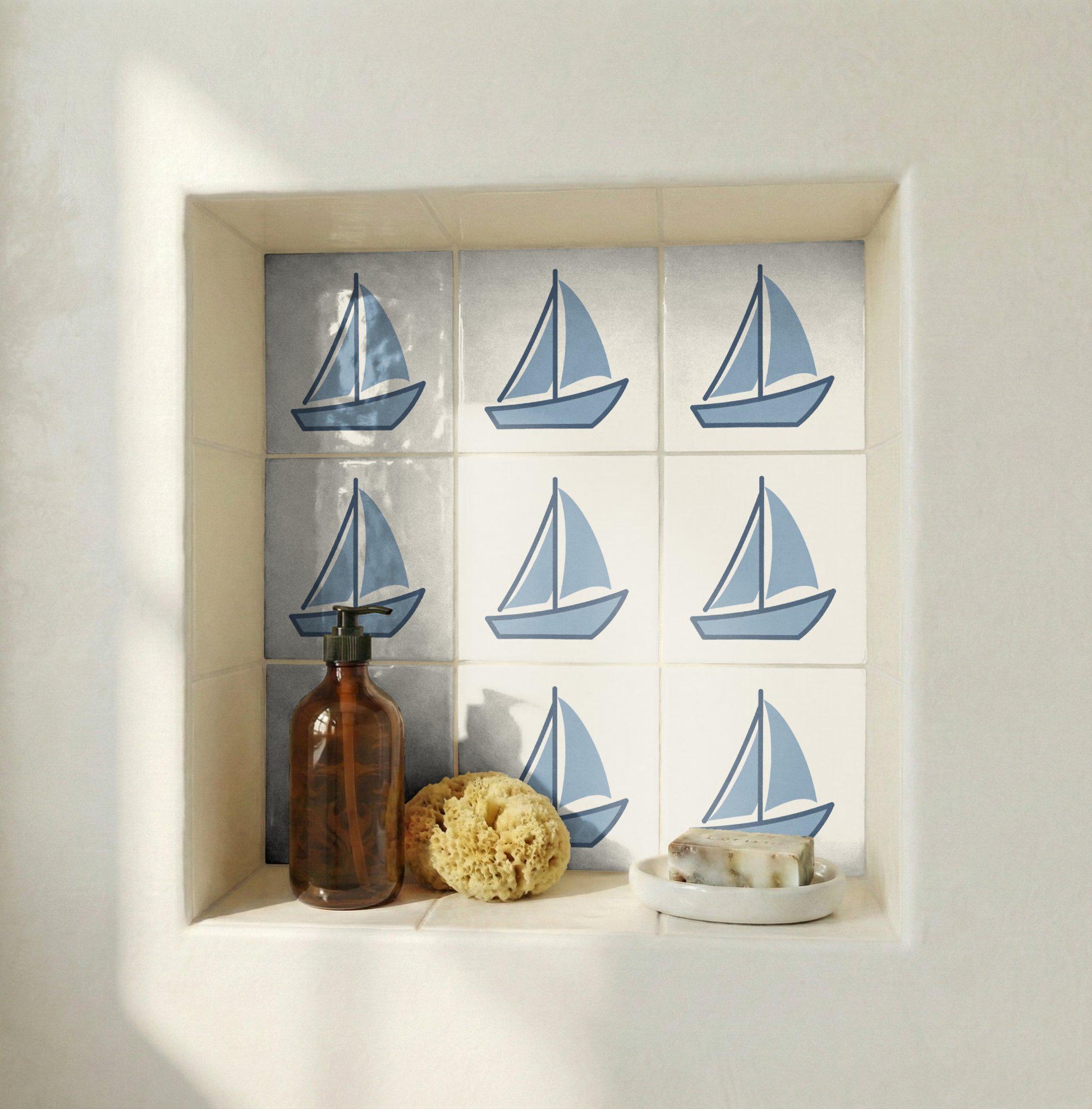 Azulejo Velero minimalista
