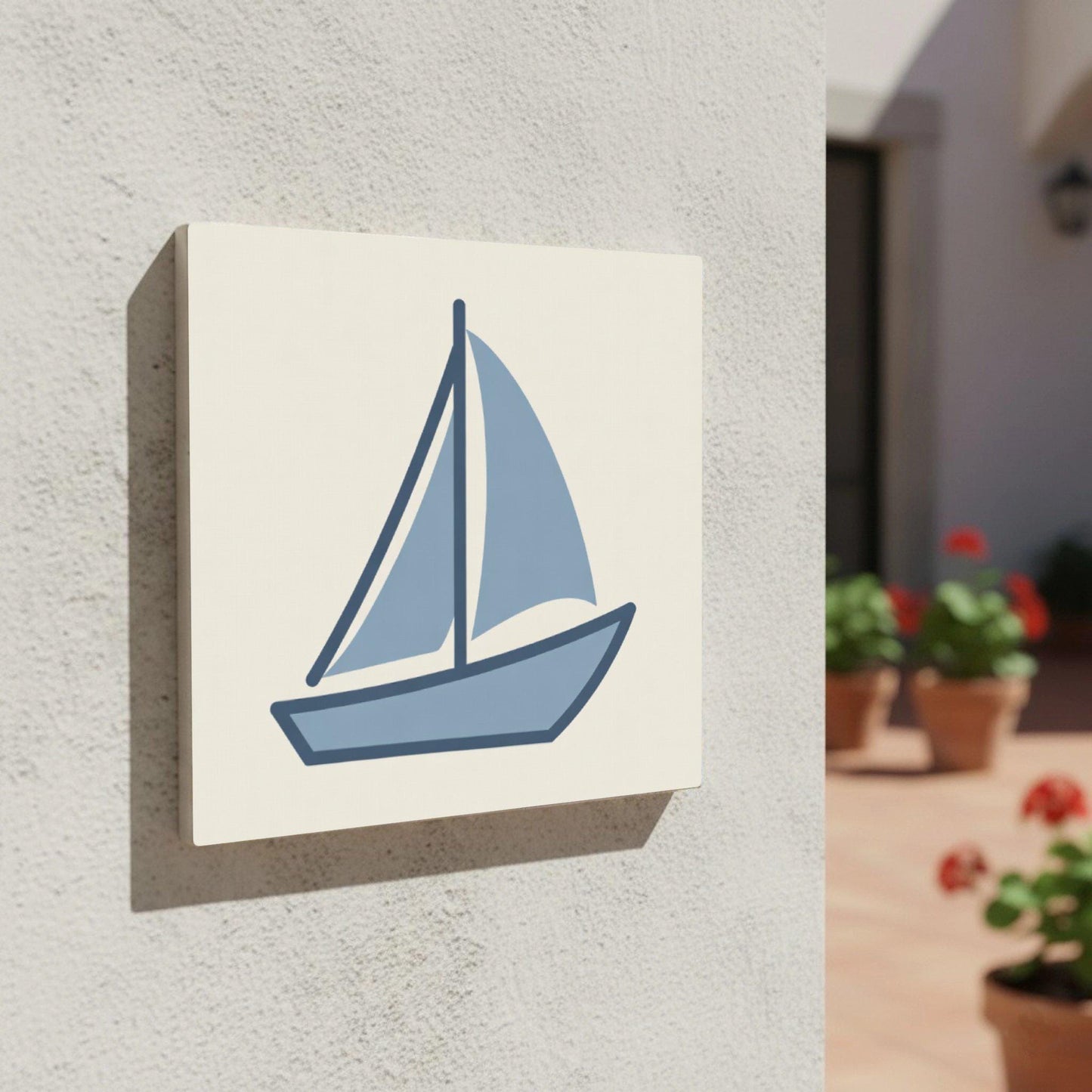 Azulejo Velero minimalista