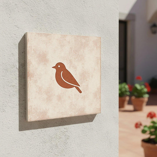 Azulejo Pájaro minimalista
