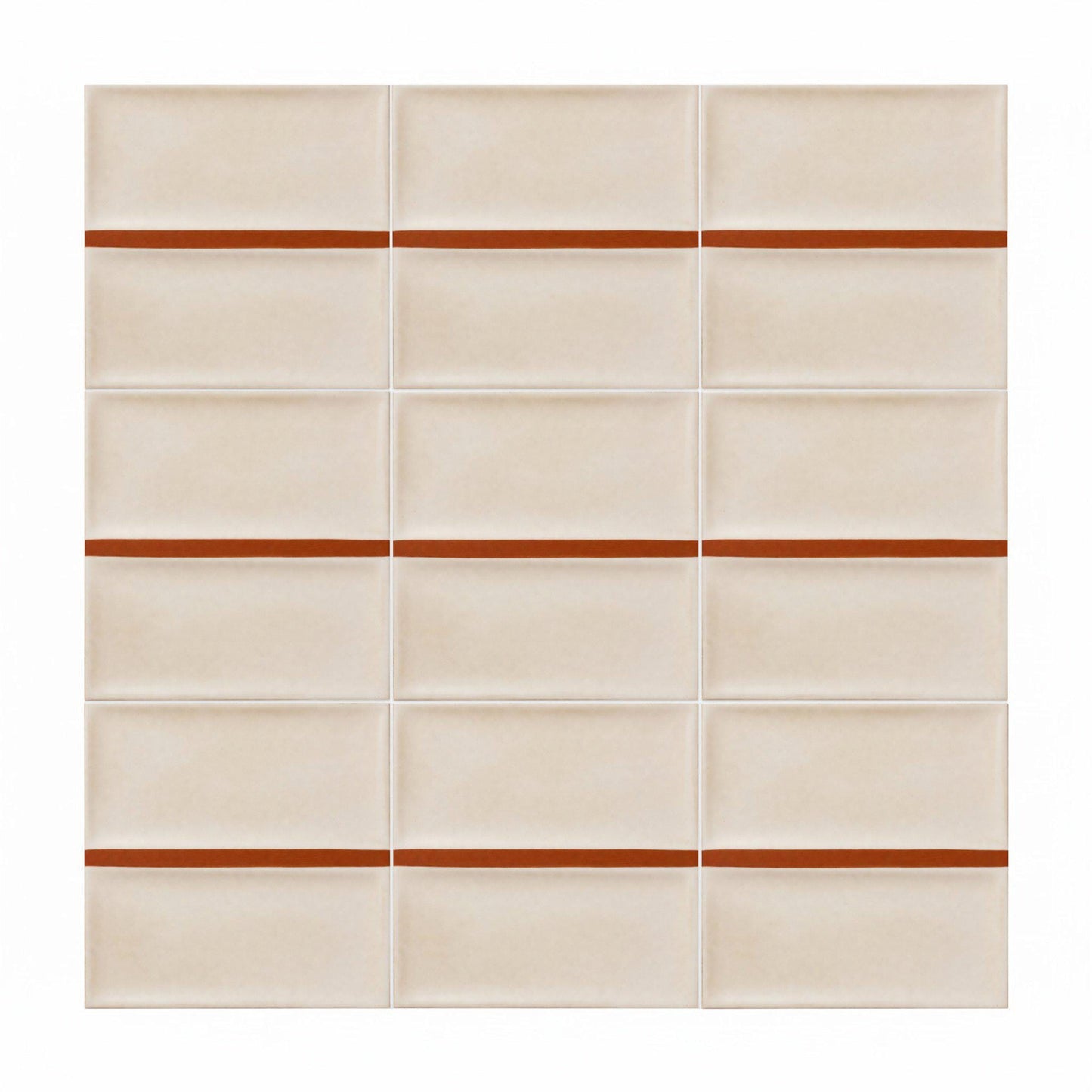 Rayas Minimalist — Classic Decorative Pattern Ceramic Tile