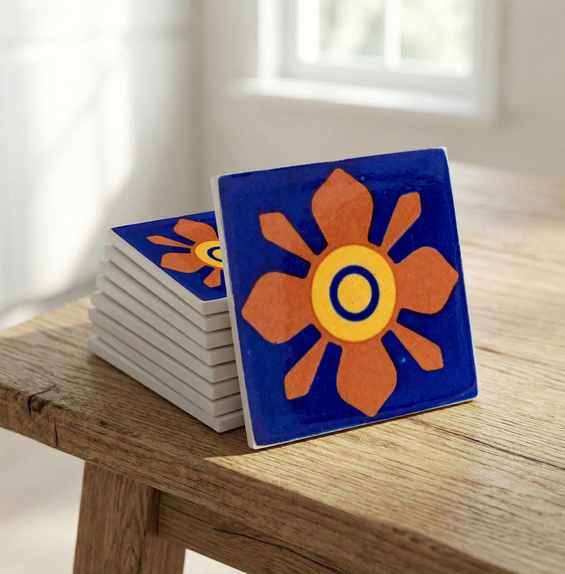 Fliese Mexikanische Talavera · Talavera-Volkskunst-Farben