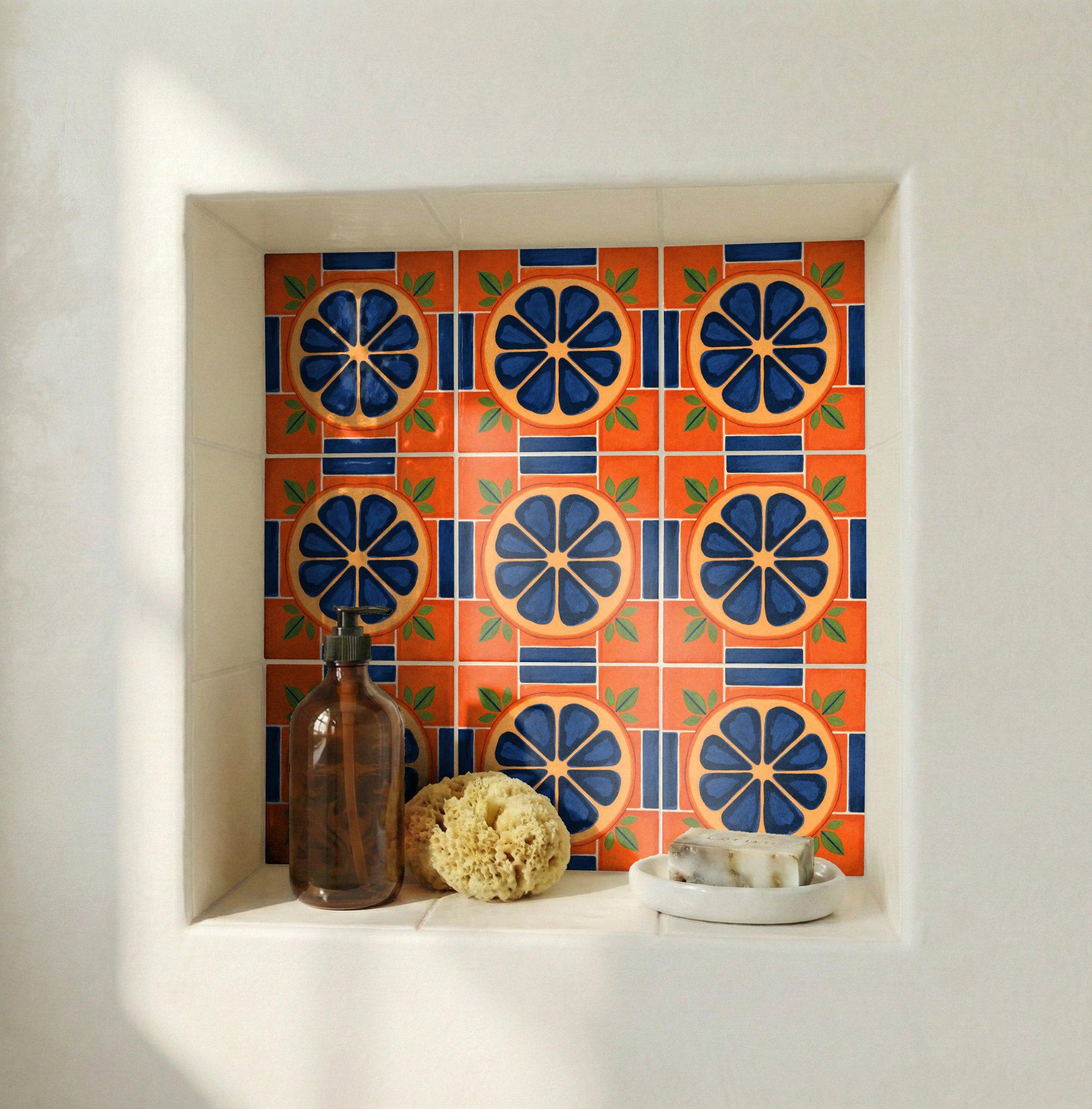 Sicilian Maiolica — Mediterranean Style Decorative Tile