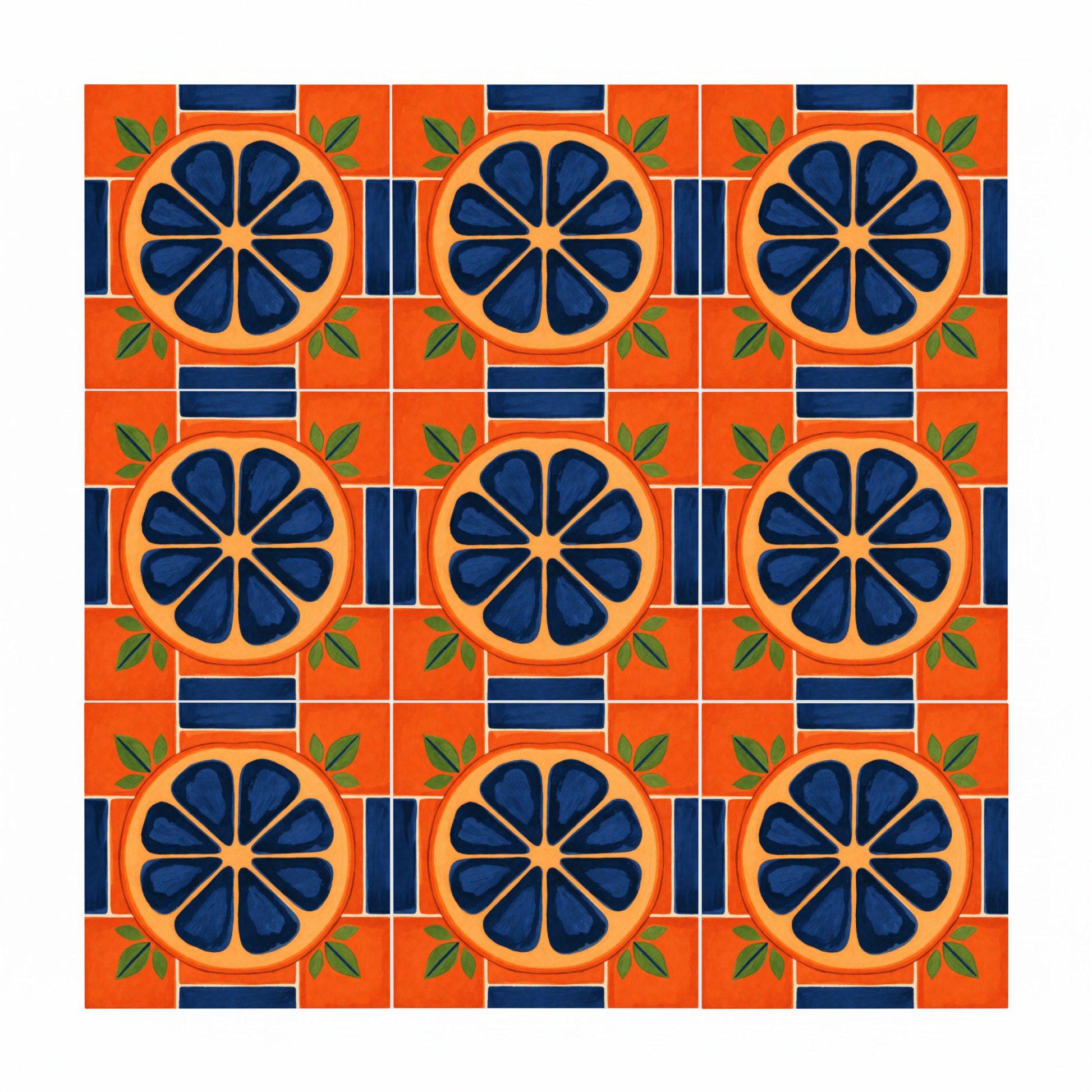Sicilian Maiolica — Mediterranean Style Decorative Tile