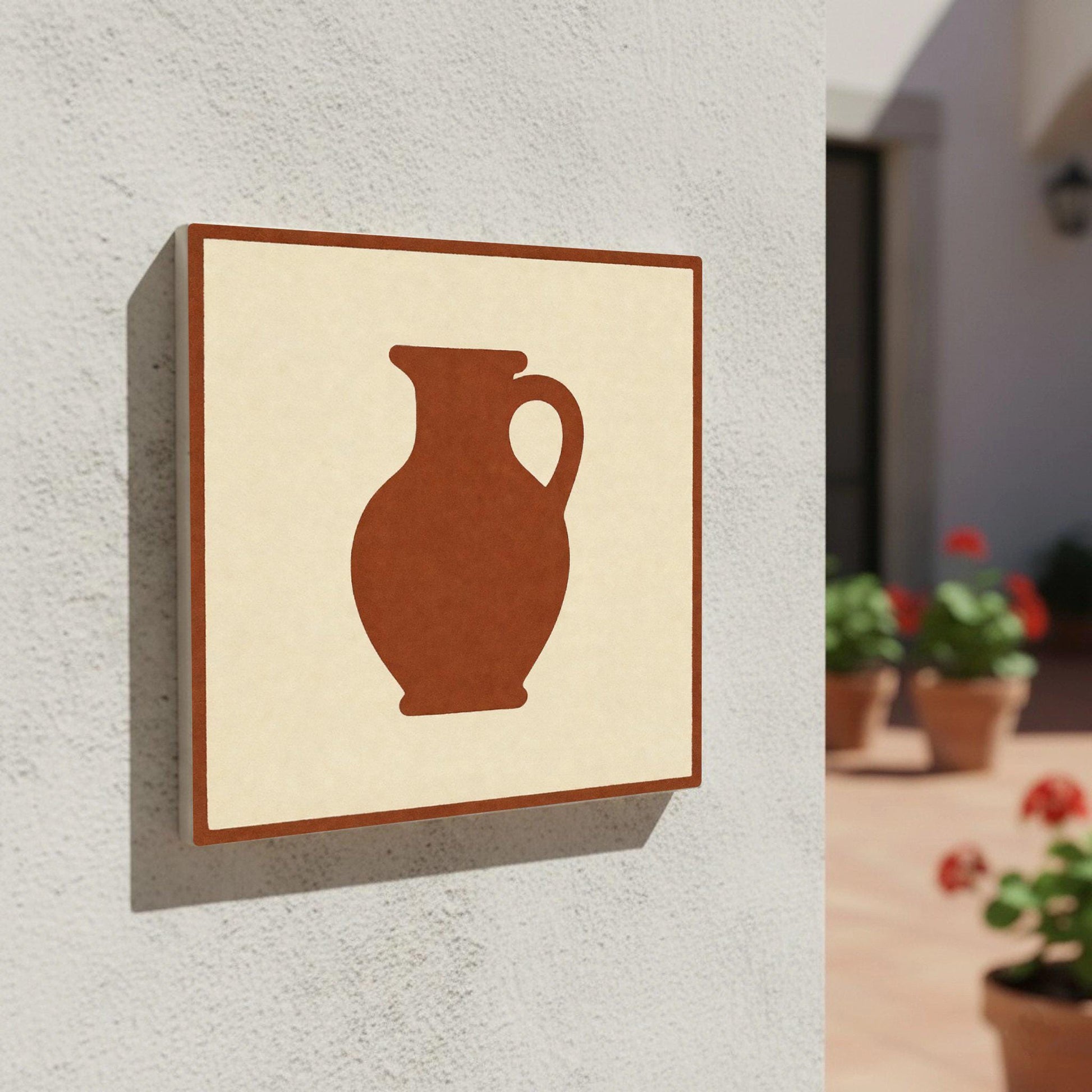 Azulejo Terracota estilo Jug