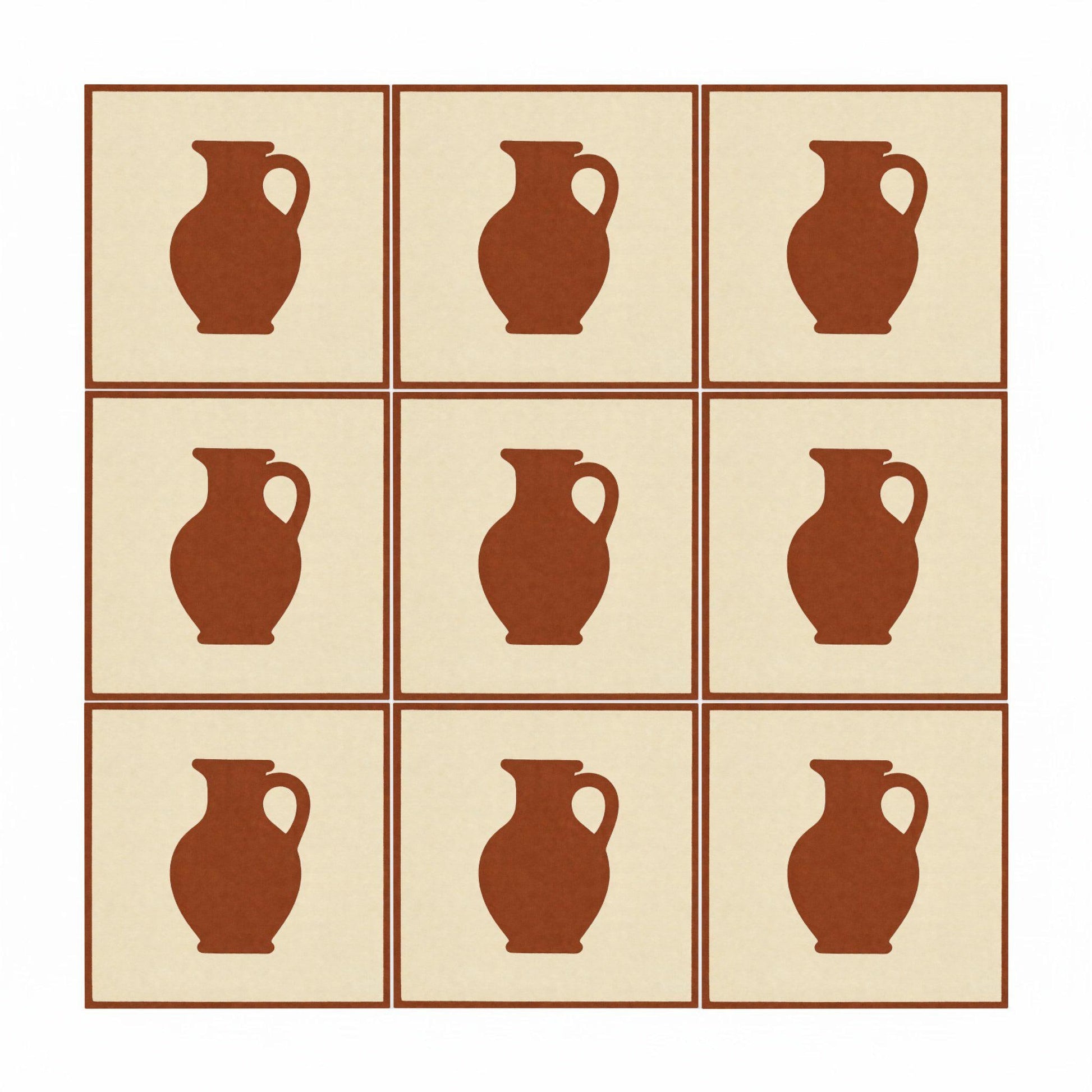 Azulejo Terracota estilo Jug