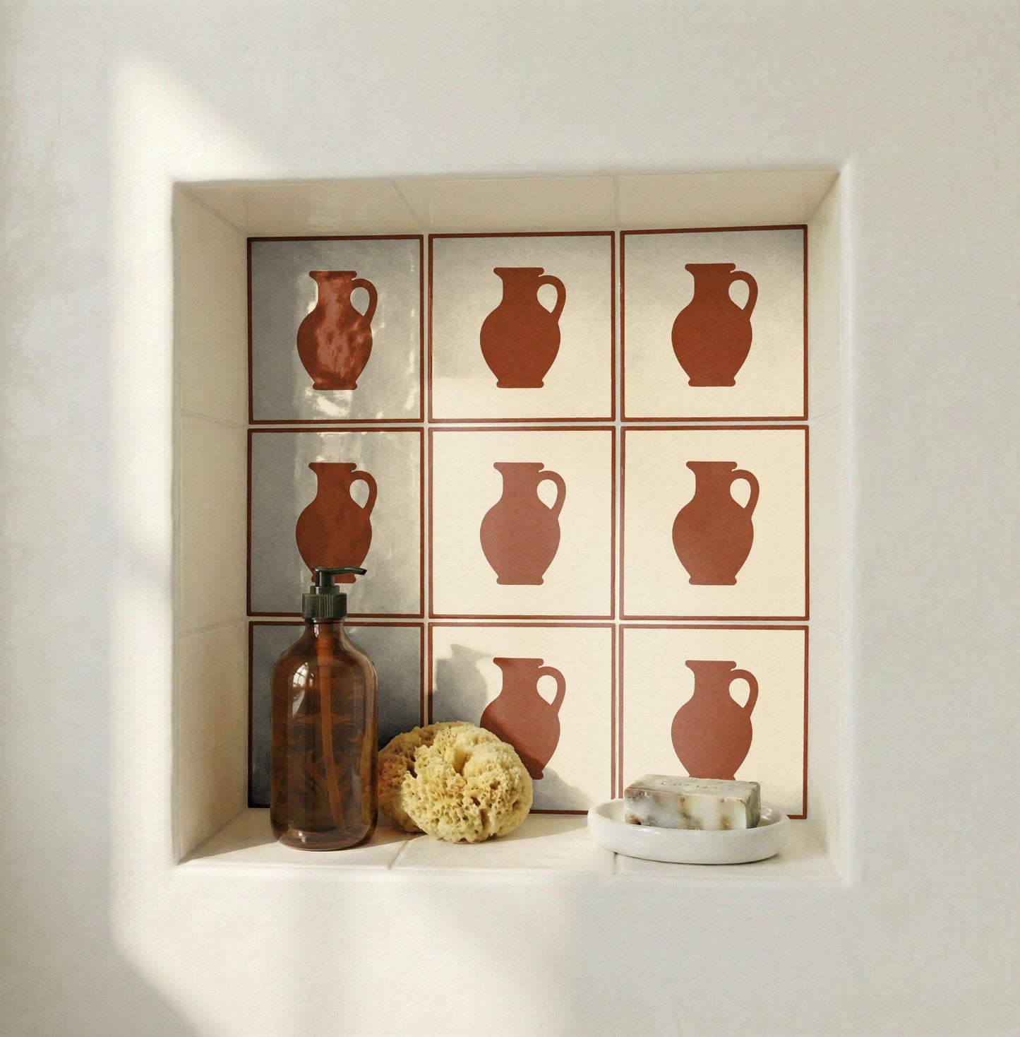 Azulejo Terracota estilo Jug