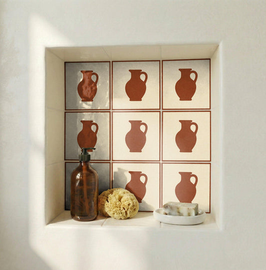 Azulejo Terracota estilo Jug