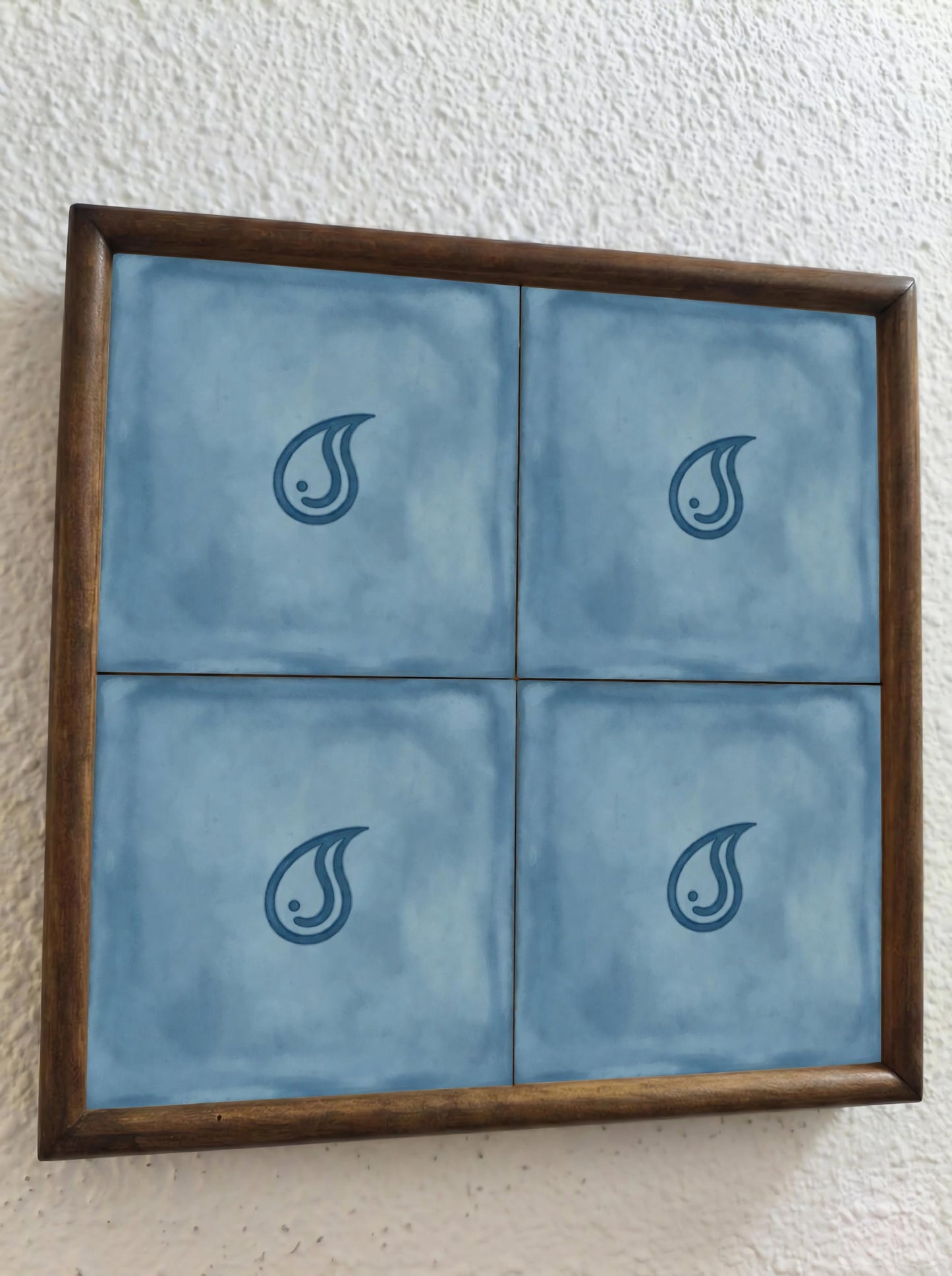 Ceramic Tile Water Drop Minimalist — Mediterranean Style