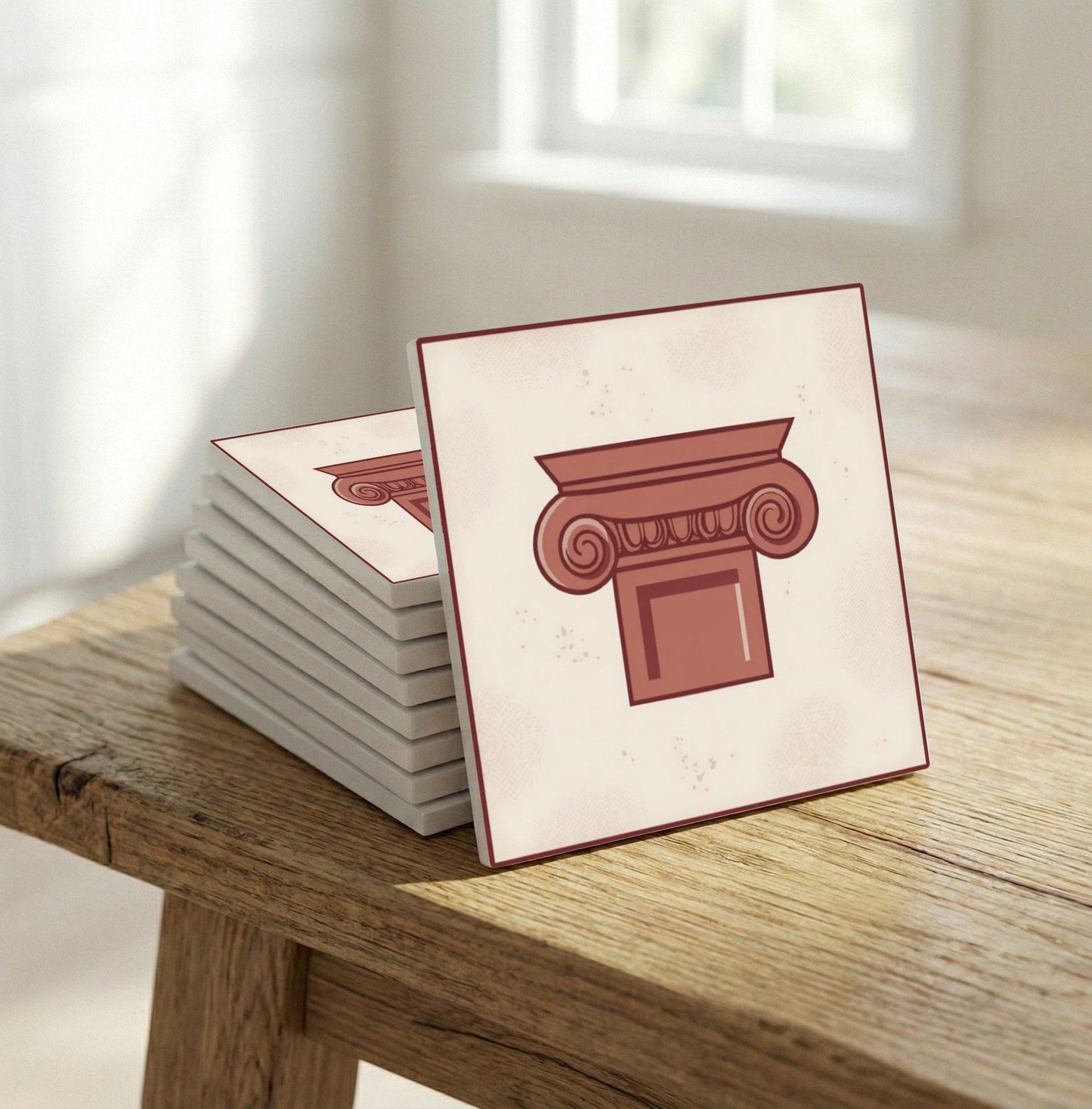 Columna Capital Classic — Mediterranean Kitchen Tile Decorative Tile