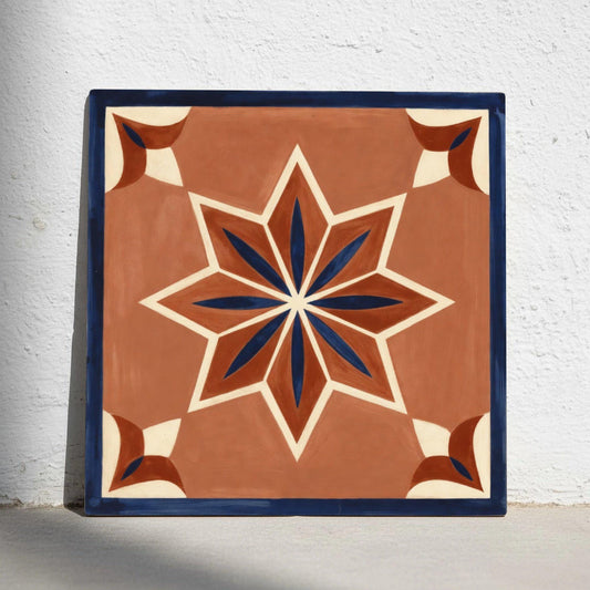 Azulejo Valladolid estrella