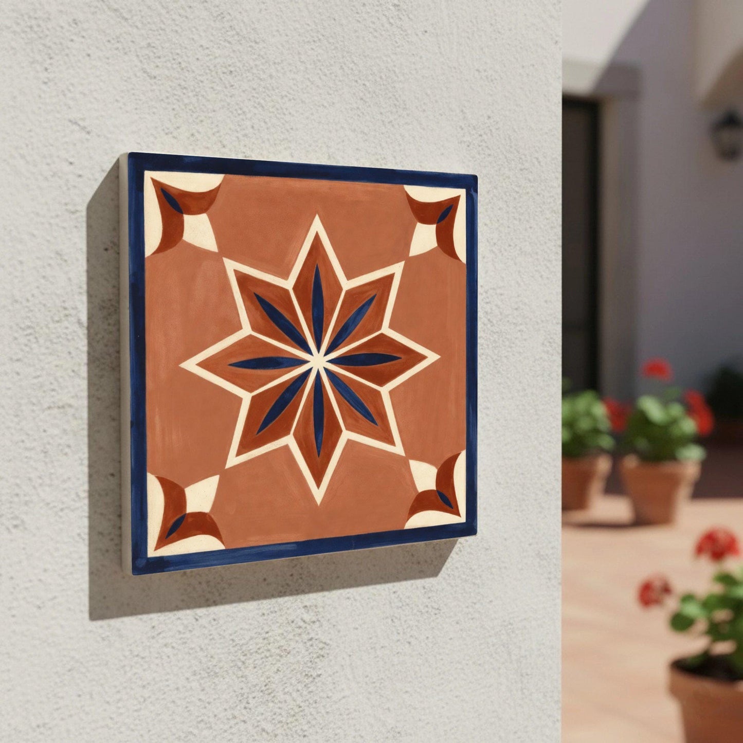 Ceramic Tile Valladolid Star — Contemporary Geometric Décor
