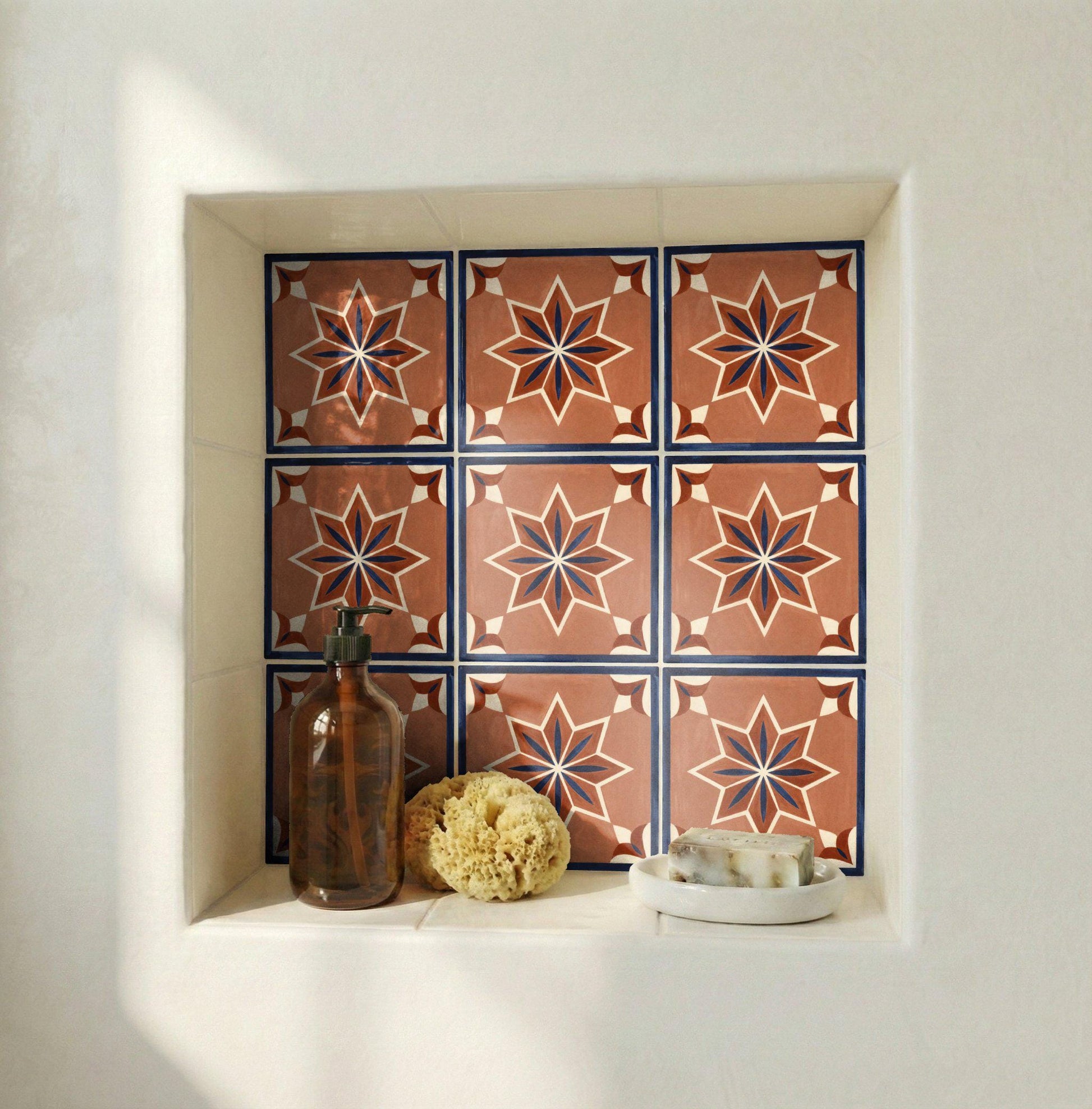 Ceramic Tile Valladolid Star — Contemporary Geometric Décor
