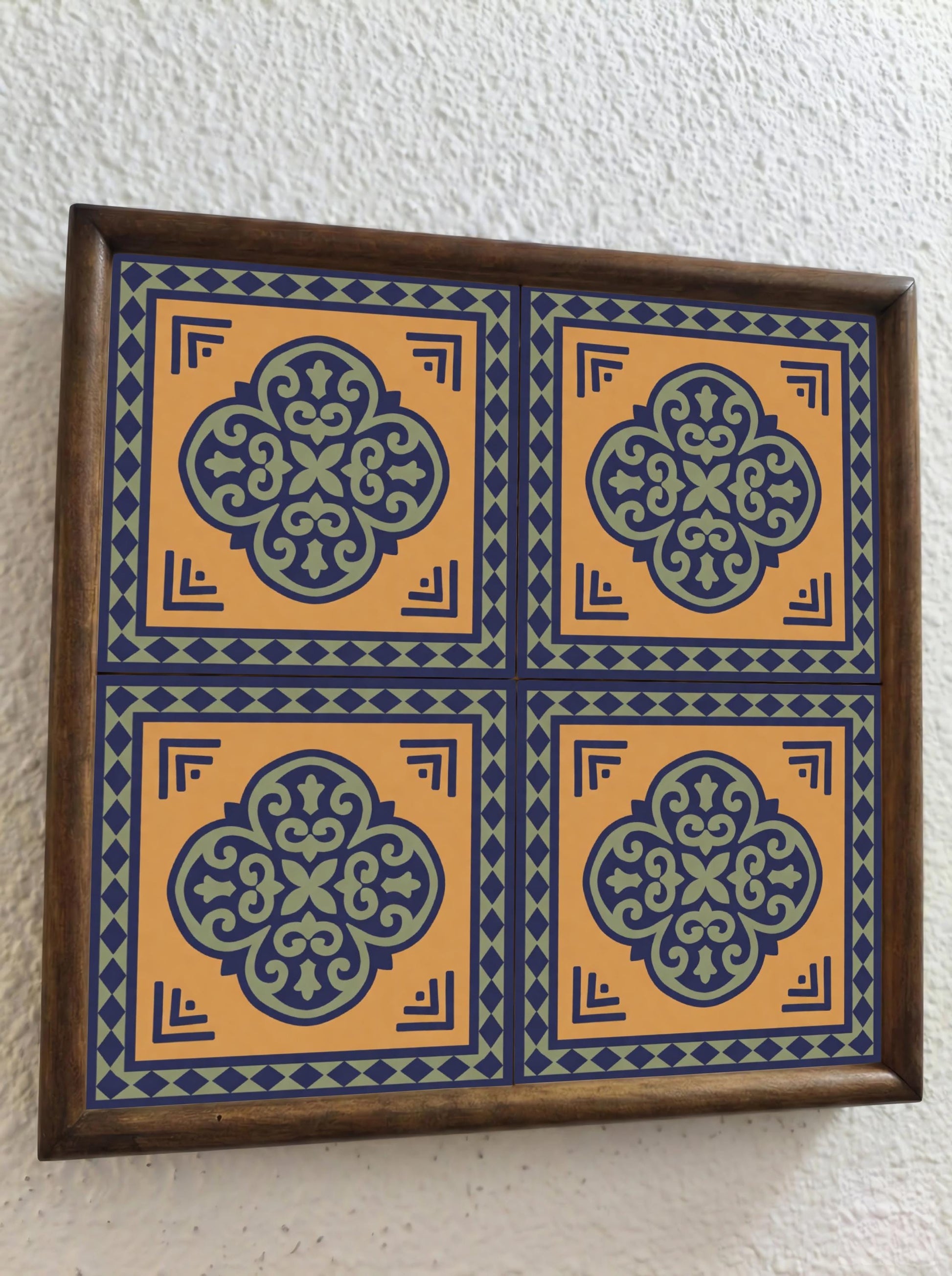 Ceramic Tile Isfahan Persian — Precision-Line Geometry