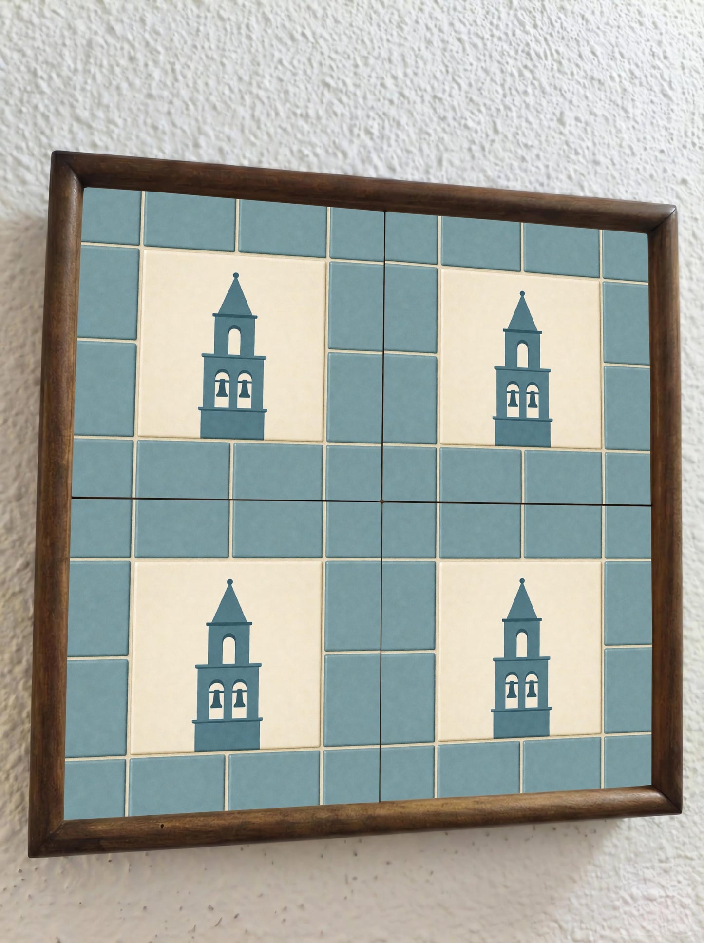 Bell Tower Mediterran — Keramikfliese, Spanisches Erbe-Design