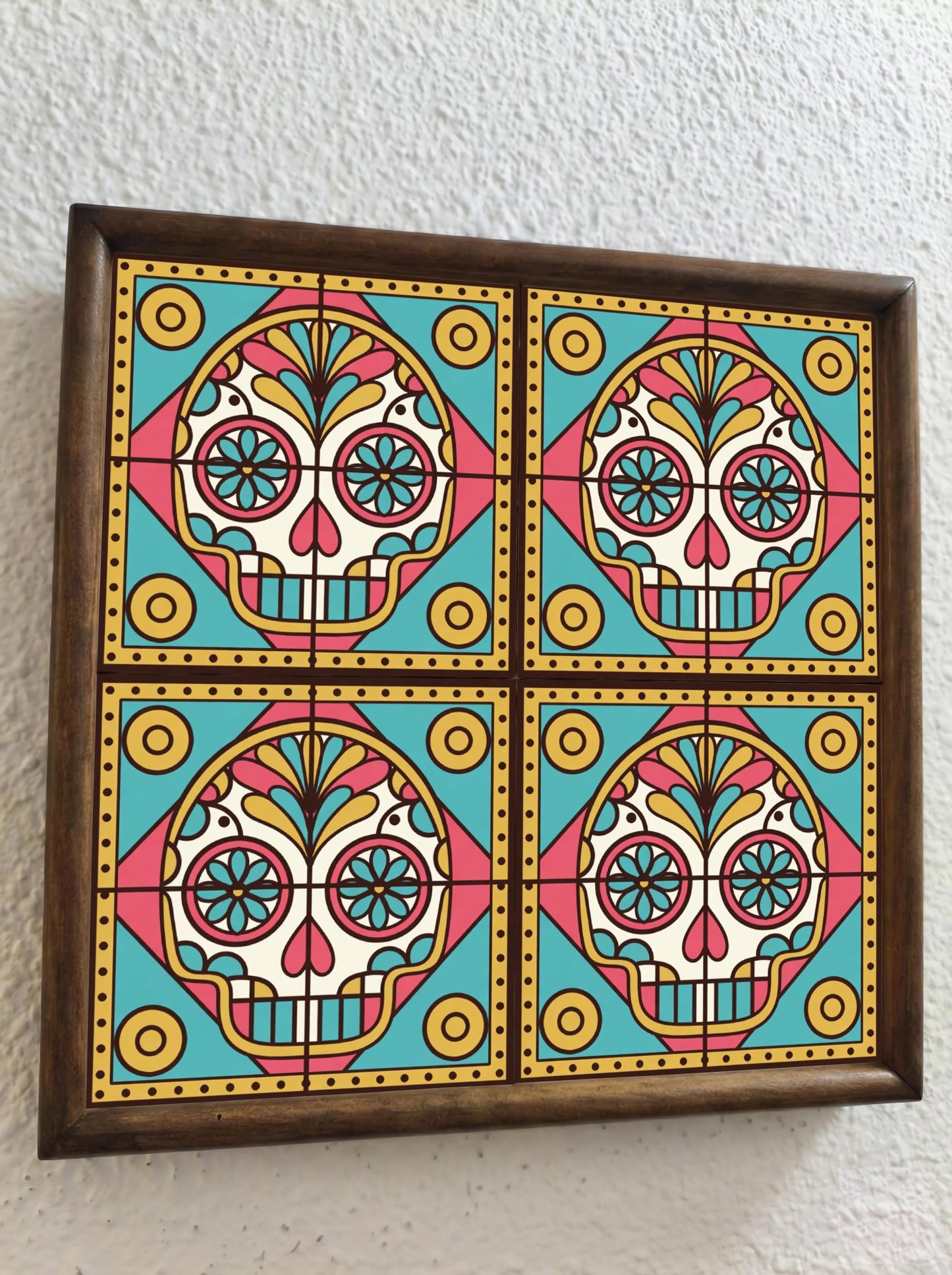 Carreau Salvador Sugar Skull · Motif Décoratif de Charme