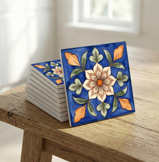 Azulejo Dubrovnik floral