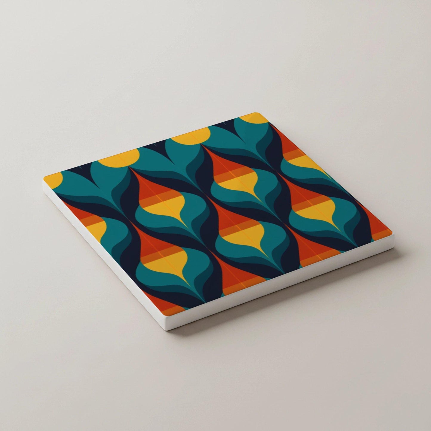 Juego de posavasos de cerámica — Ceramic Coaster Set · Museum Art on Coasters