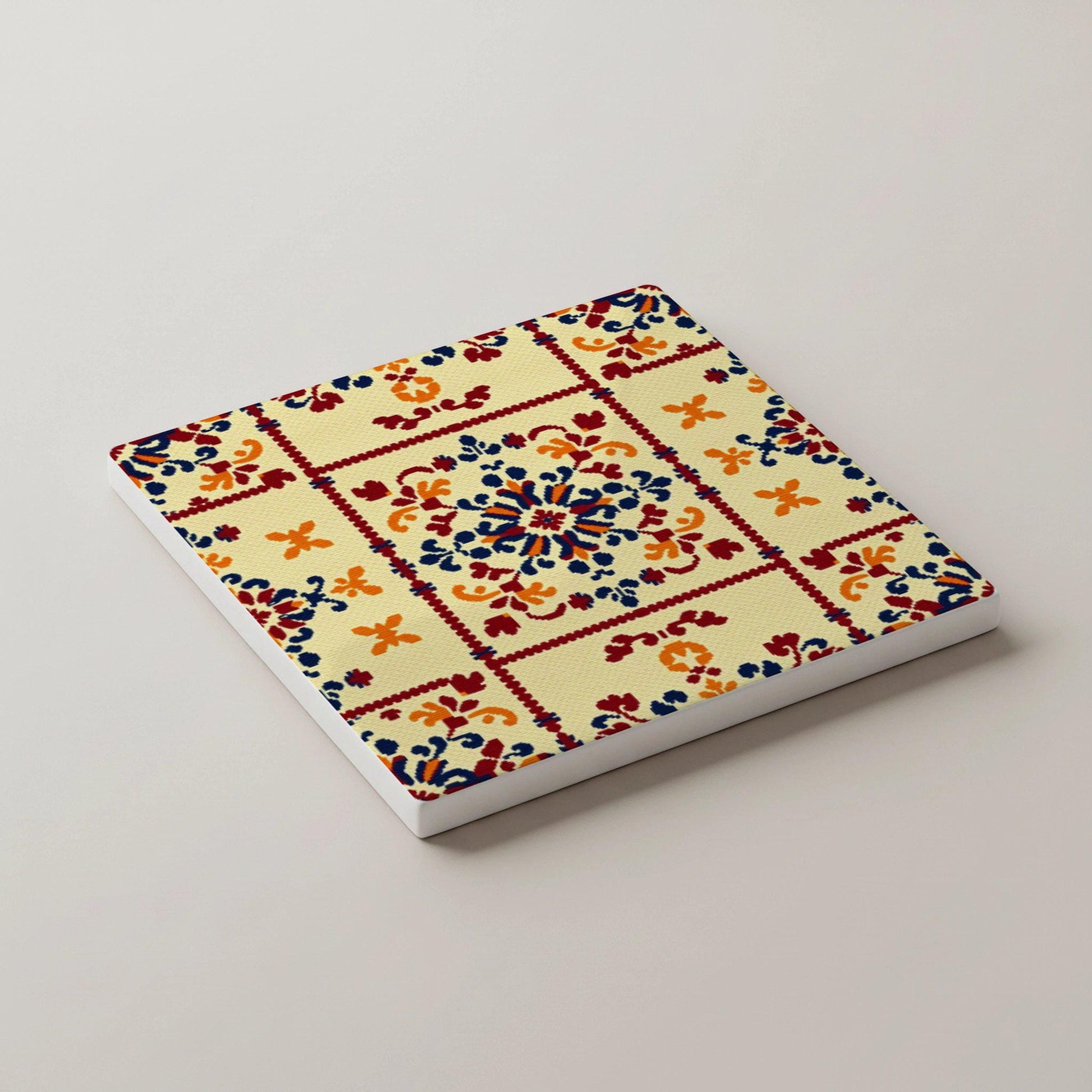 Juego de posavasos de cerámica — Ceramic Coaster Set · Museum Art on Coasters