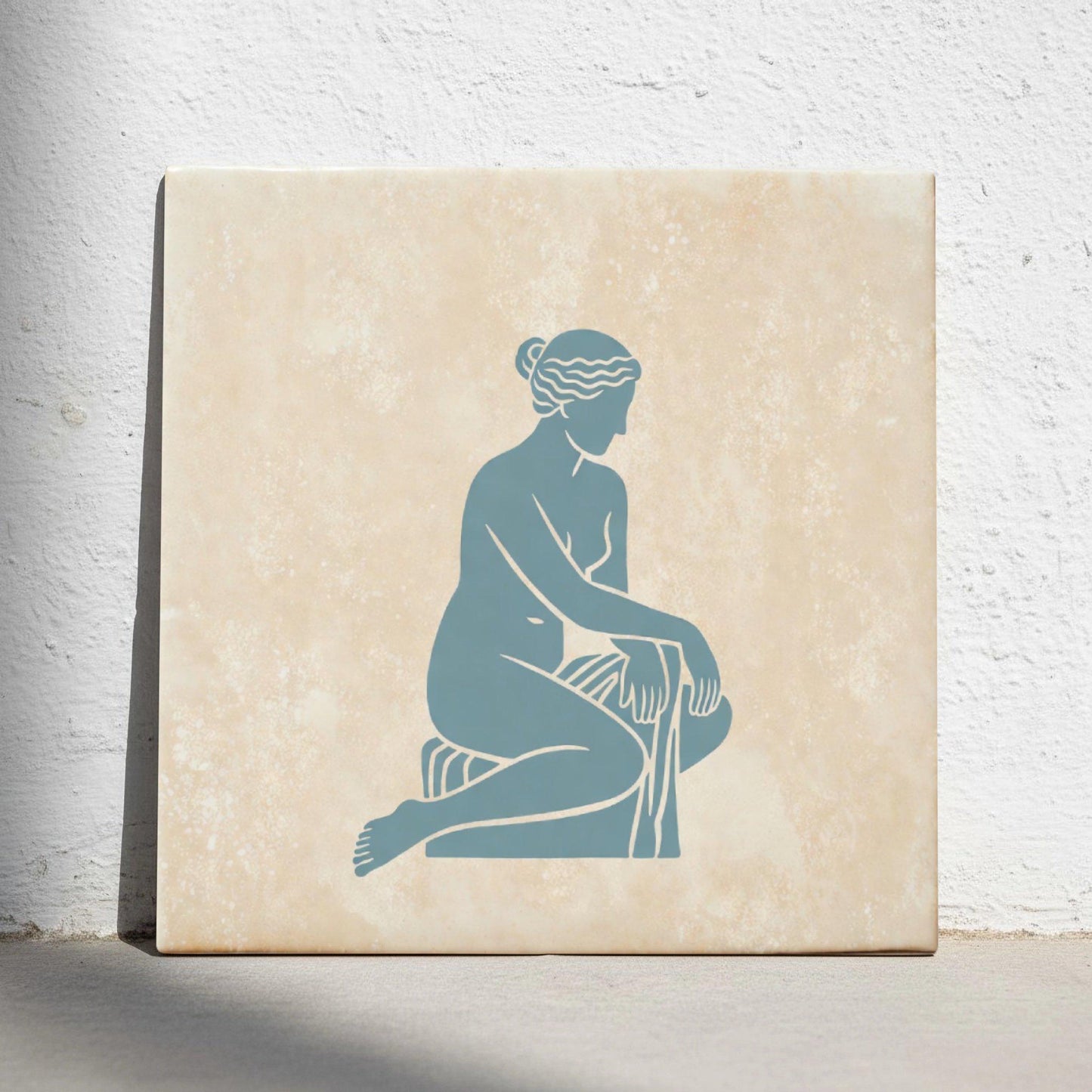 Azulejo Female Figure clásico