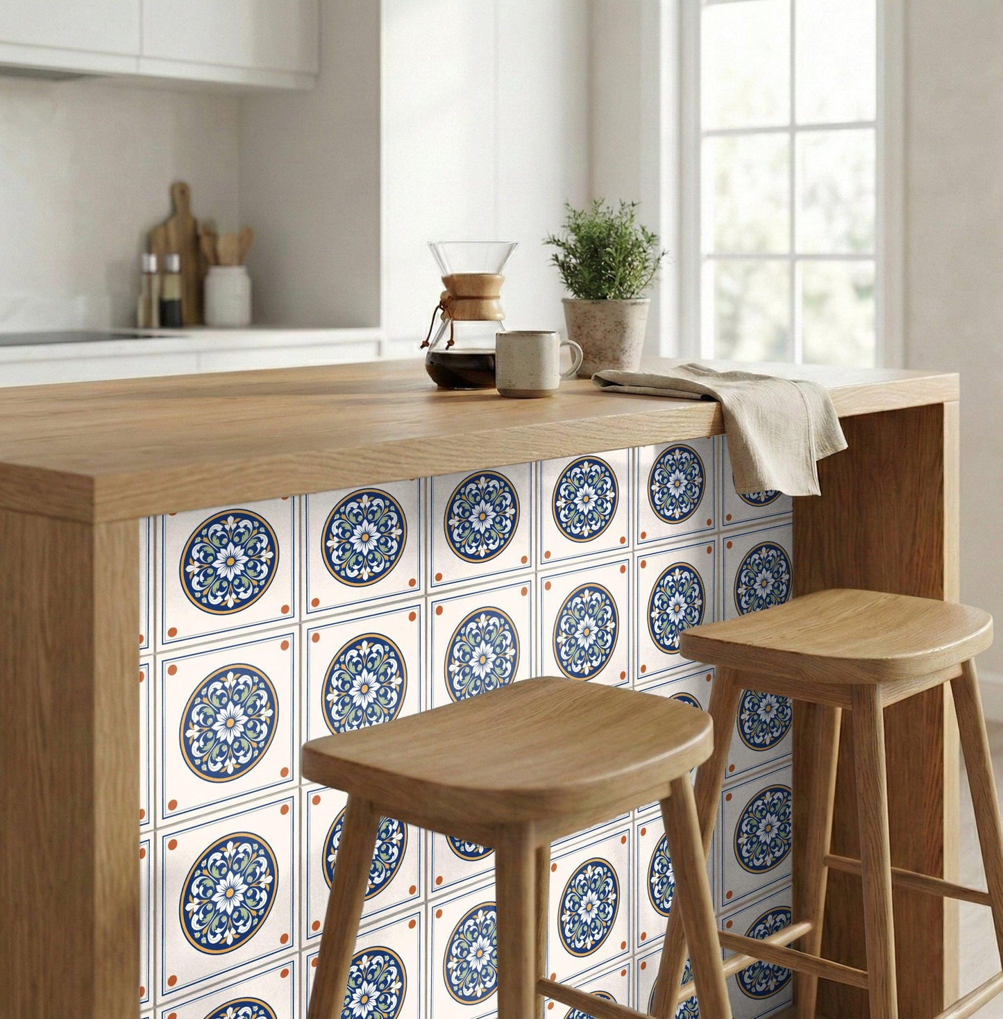 Versailles Medallion — Contemporary Geometric Décor Decorative Tile