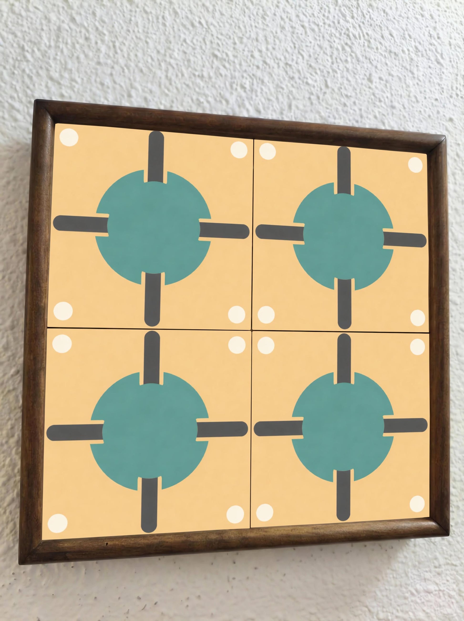 Azulejo 80s vintage geométrico