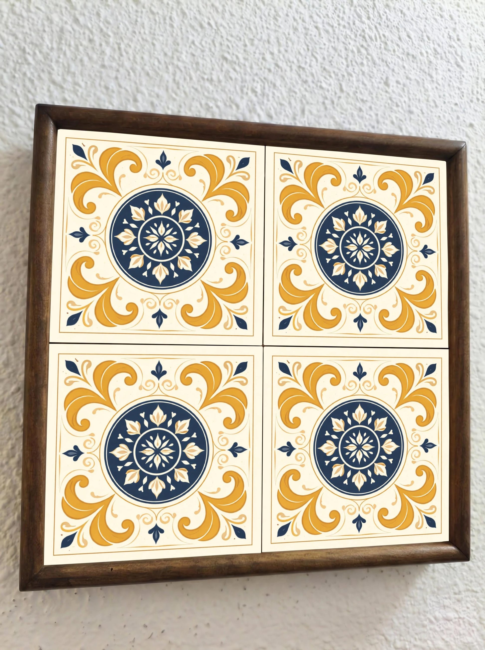Azulejo 18th Century Sicilian Bourbon Villa
