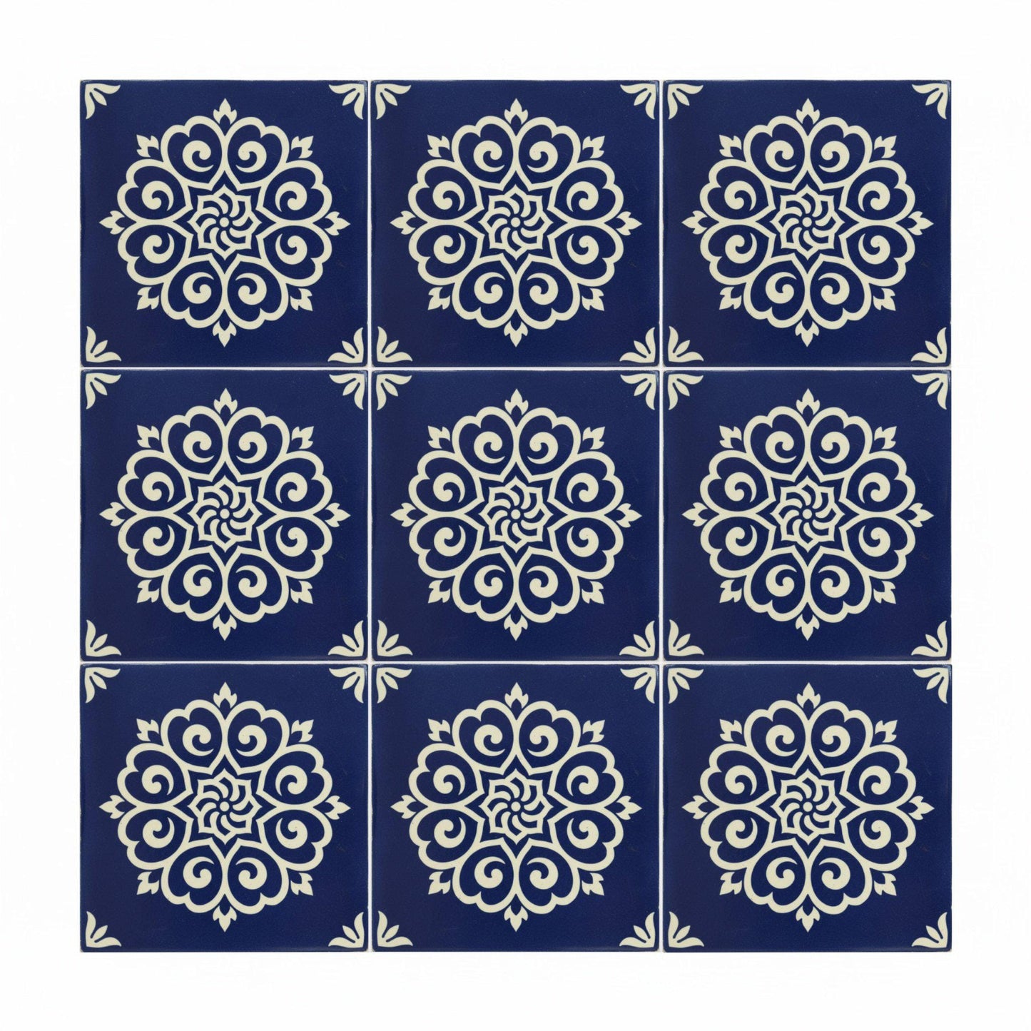 Seattle Classic · Ceramic Wall Tile — Garden-Inspired Pattern