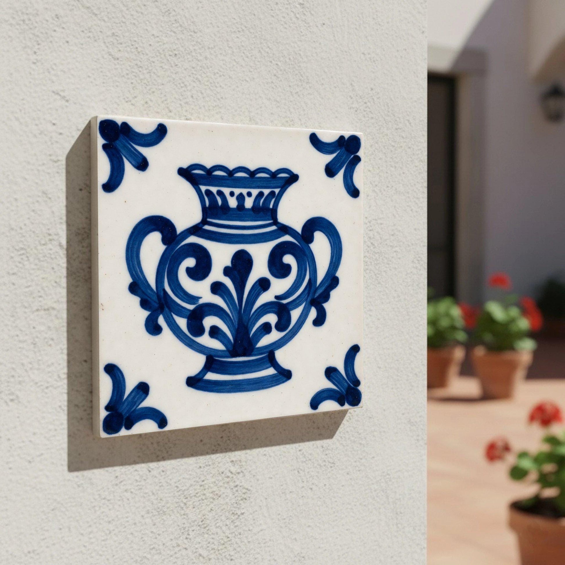 Azulejo Azul Amphora
