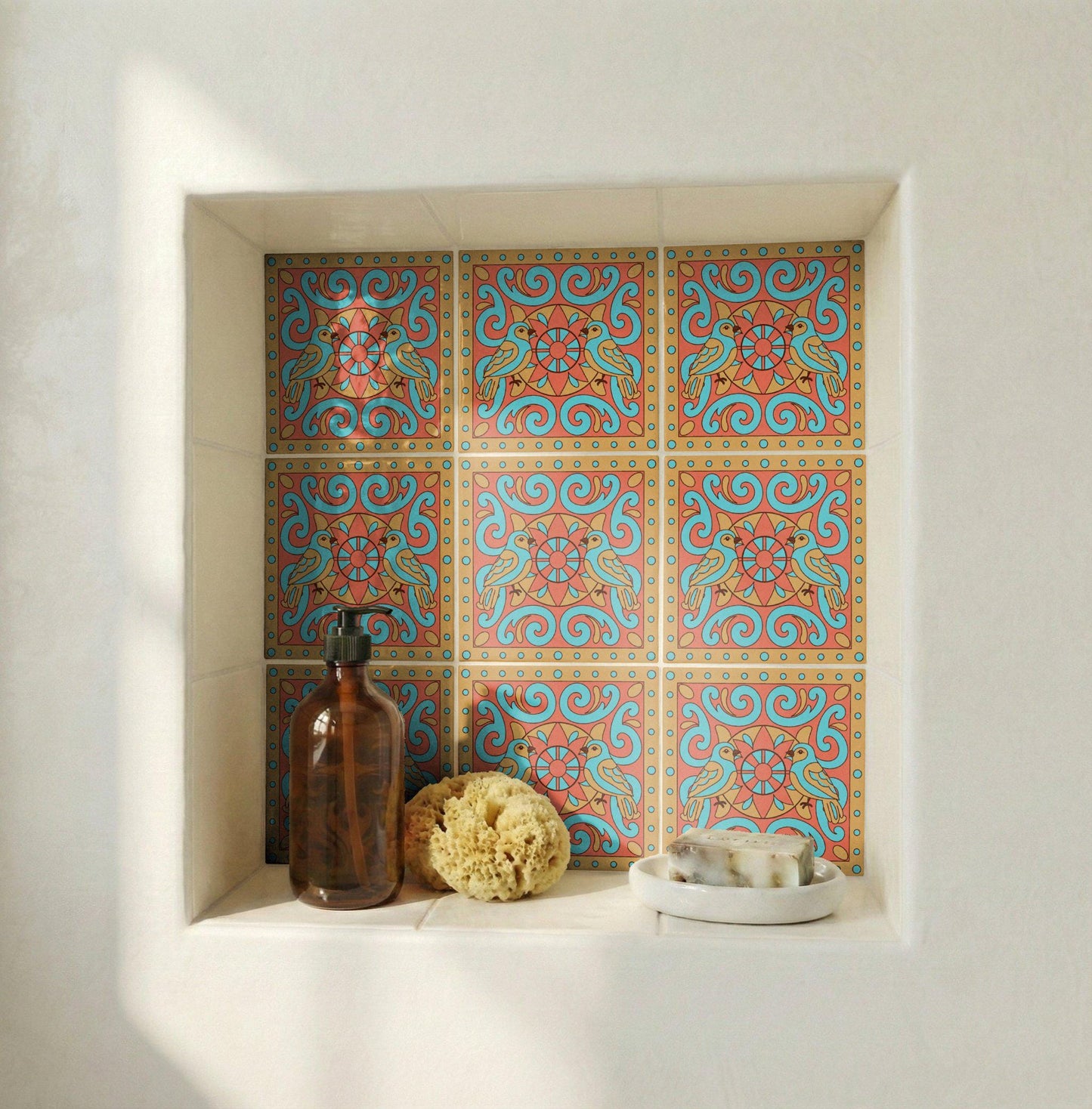 Azulejo Arte Birds popular