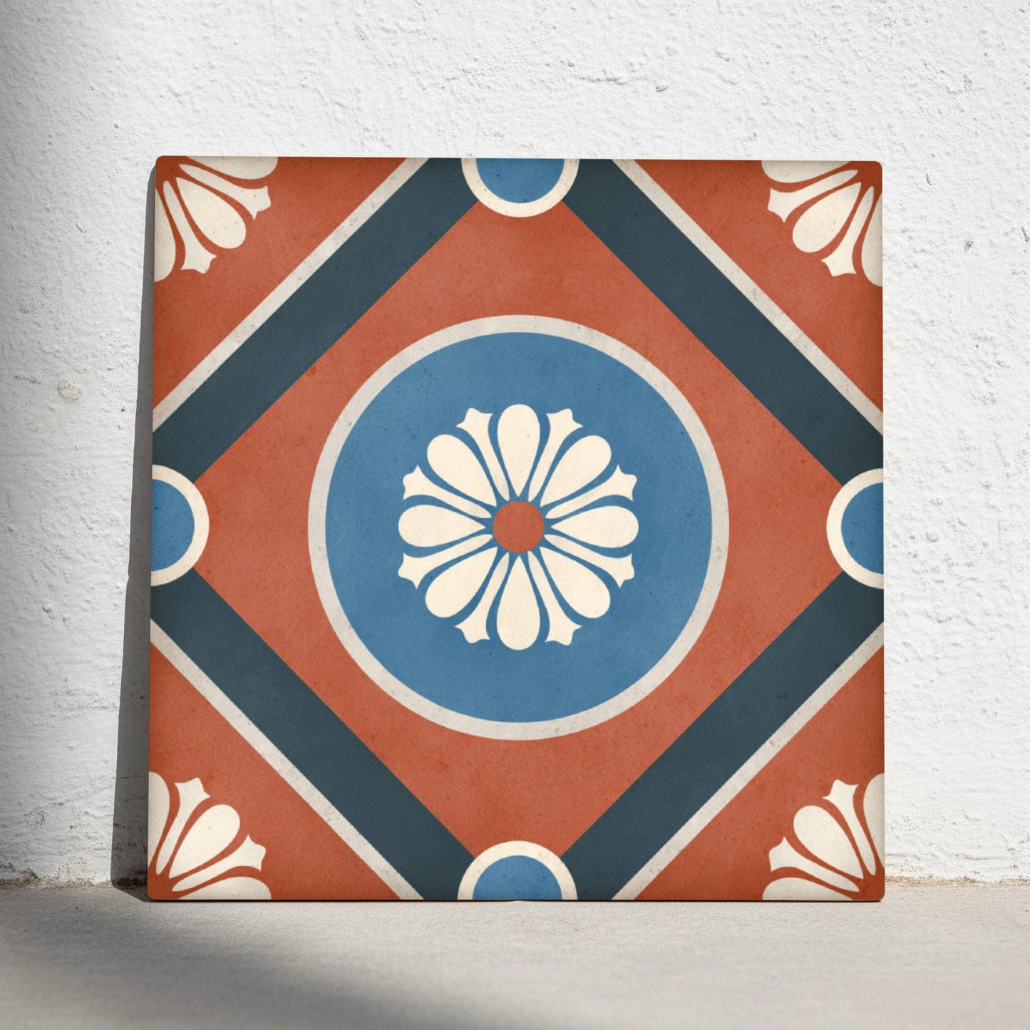 Naples Majolica — Travel-Inspired Wall Art Ceramic Tile